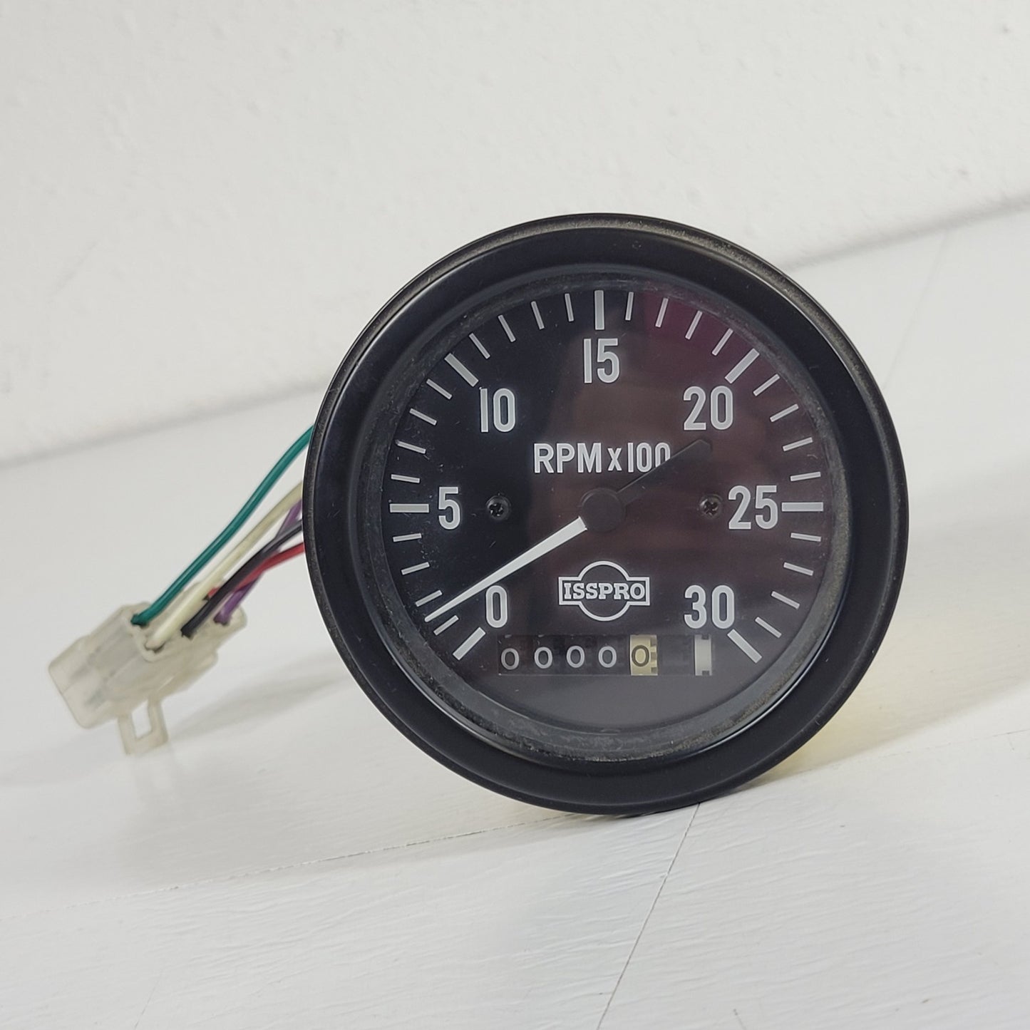 ISSPRO R85305M 3-3/8in Programmable Tachometer Hourmeter 0-3000 RPM