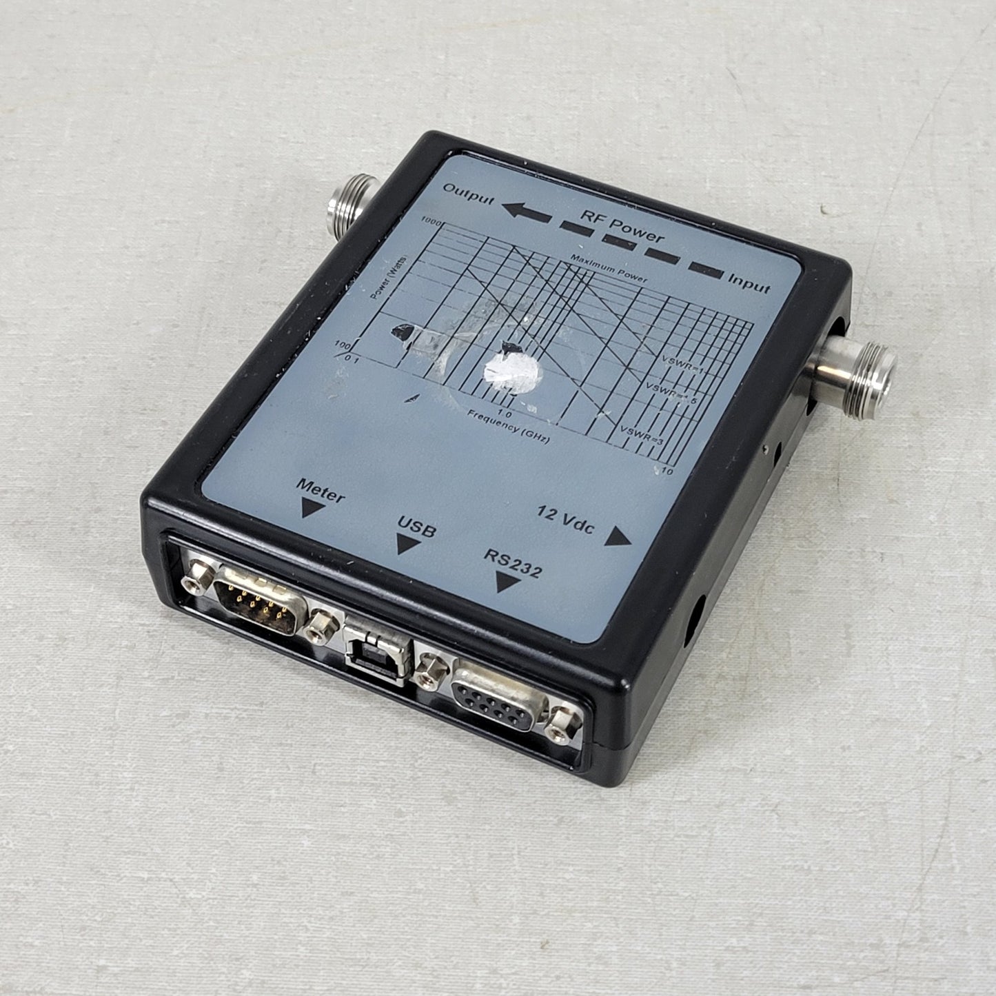 TESTED WORKS Bird 5012 Wideband RF Power Sensor 350MHz-4GHz USB RS232 N-Female