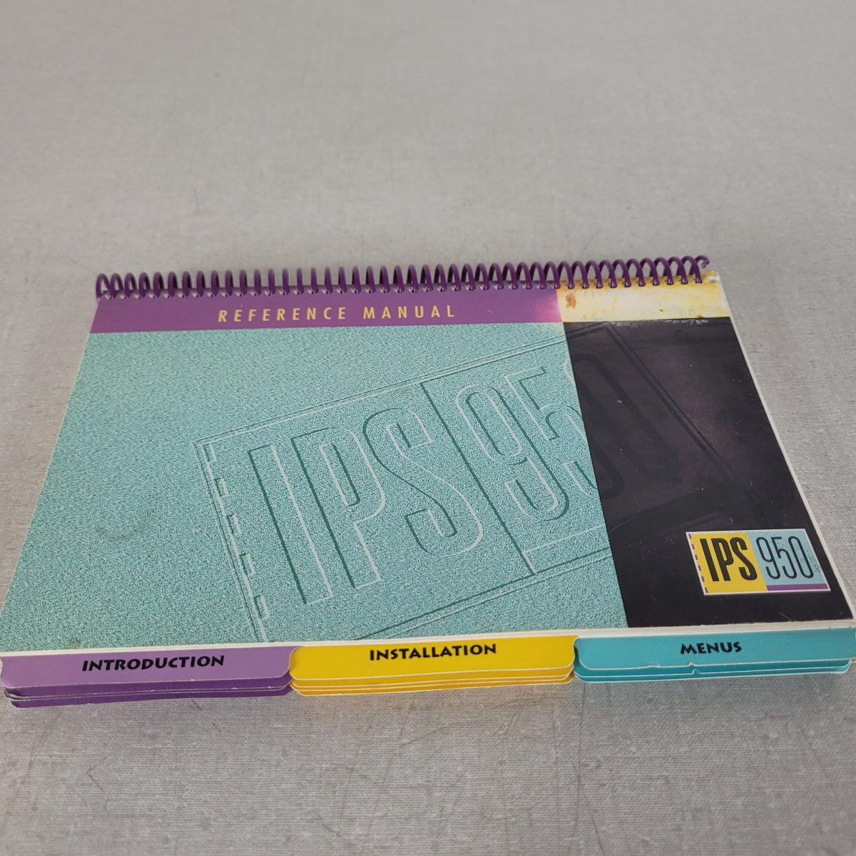 IPS 950 The Instant Publisher Reference Manual Installation Menus Guide 1995