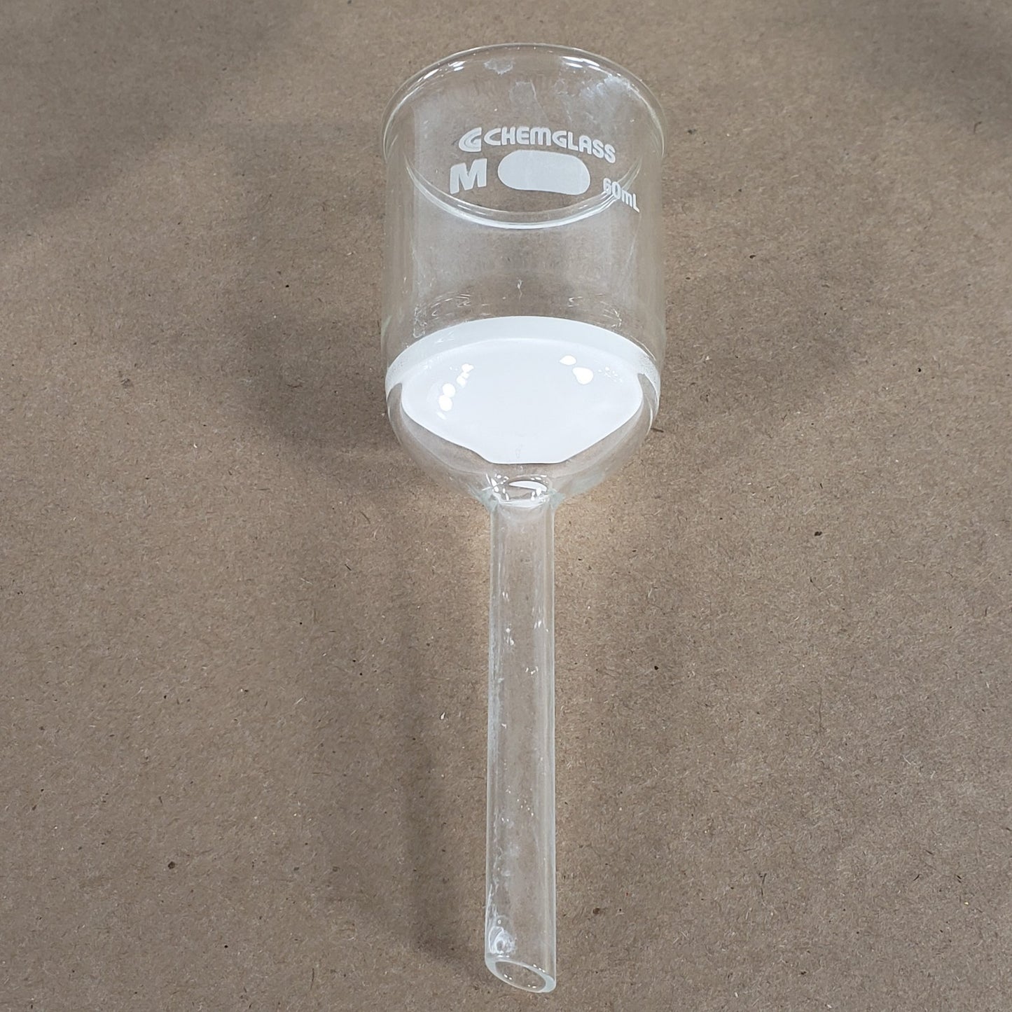 Lot of Pyrex 36060/Chemglass GC-1402-14 60mL Buchner Filtration Funnels 4 total