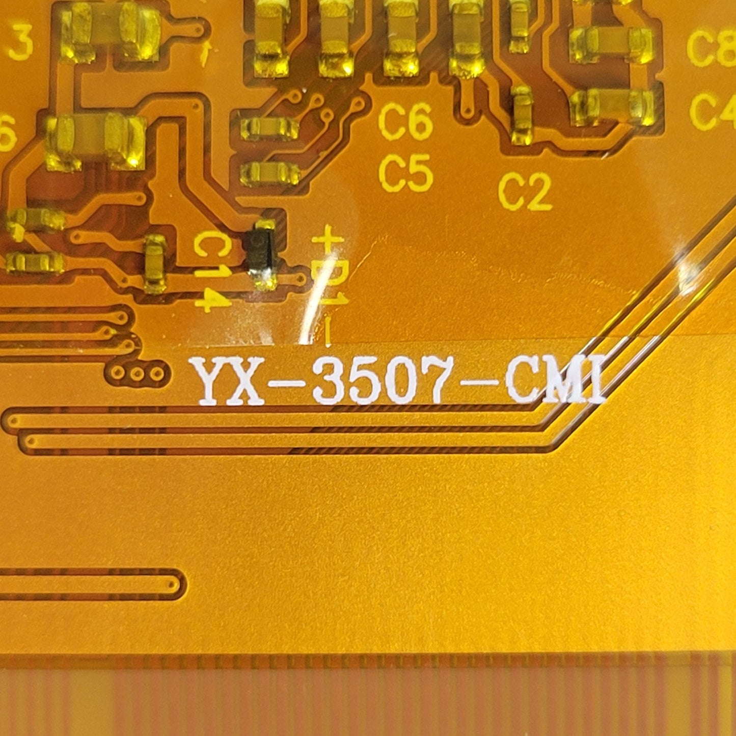 YX-3507-CM1 3.5in TFT LCD Touch Screen Display Panel FPC Ribbon Cable