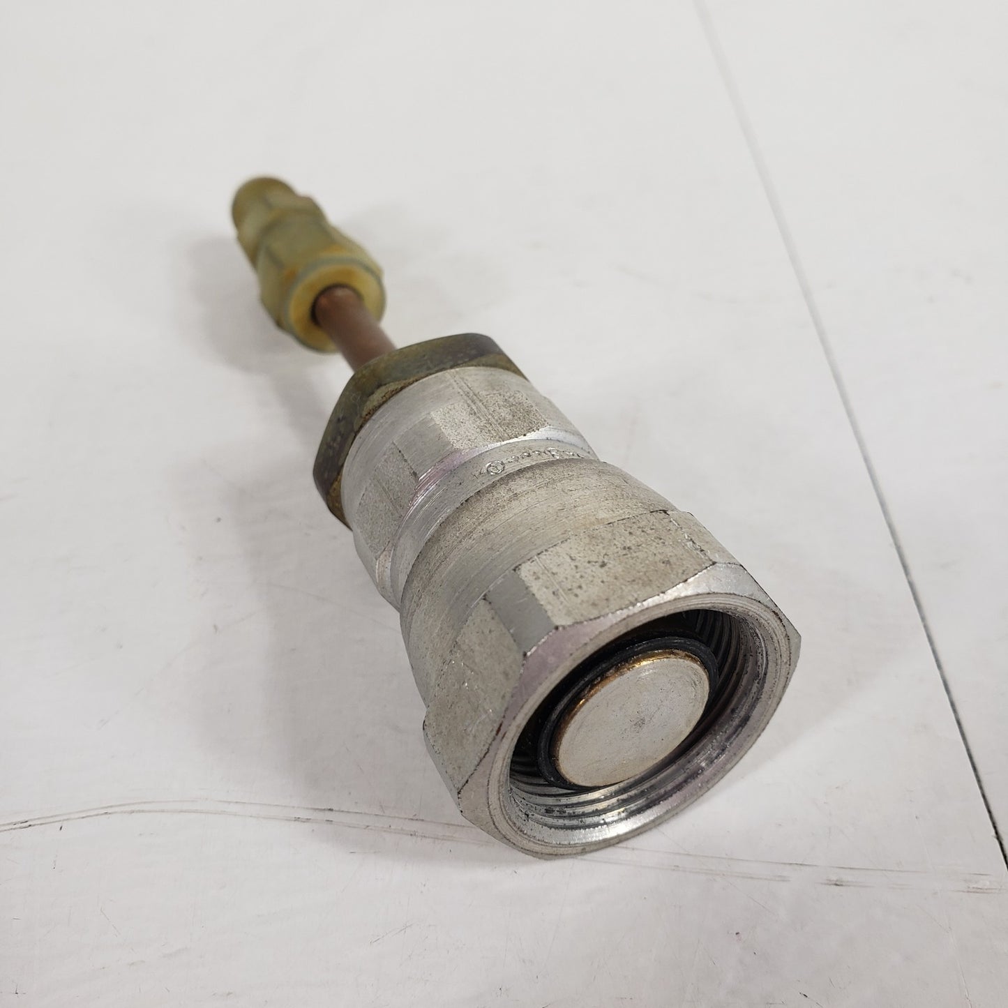 Danfoss Hansen 5400-S5-8 Refrigerant Female Coupling Adapter to 1/4" Swagelok