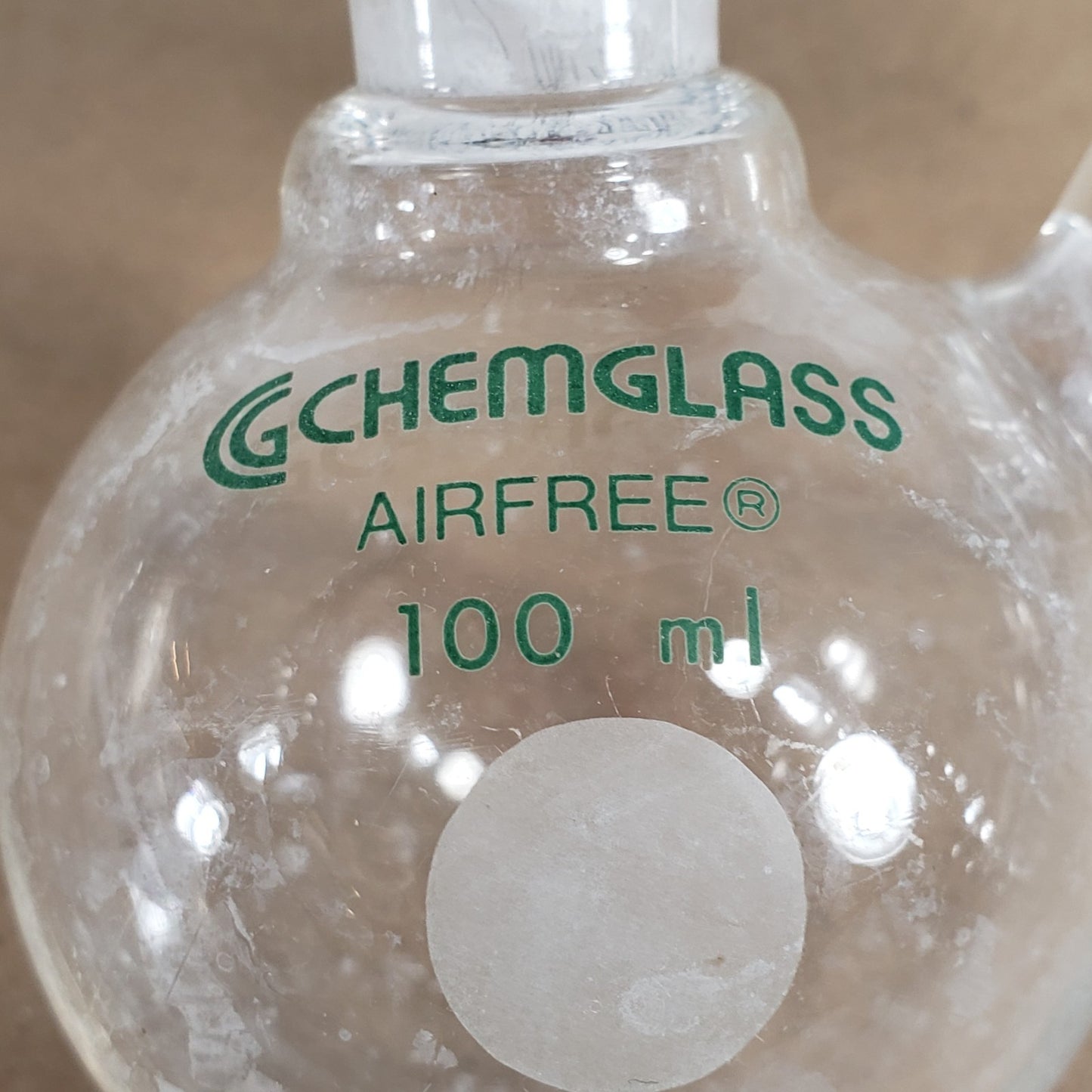 Lot of 3 Chemglass AF-0529-04/02 250/100mL Round Bottom Flasks CN 24/40 14/20