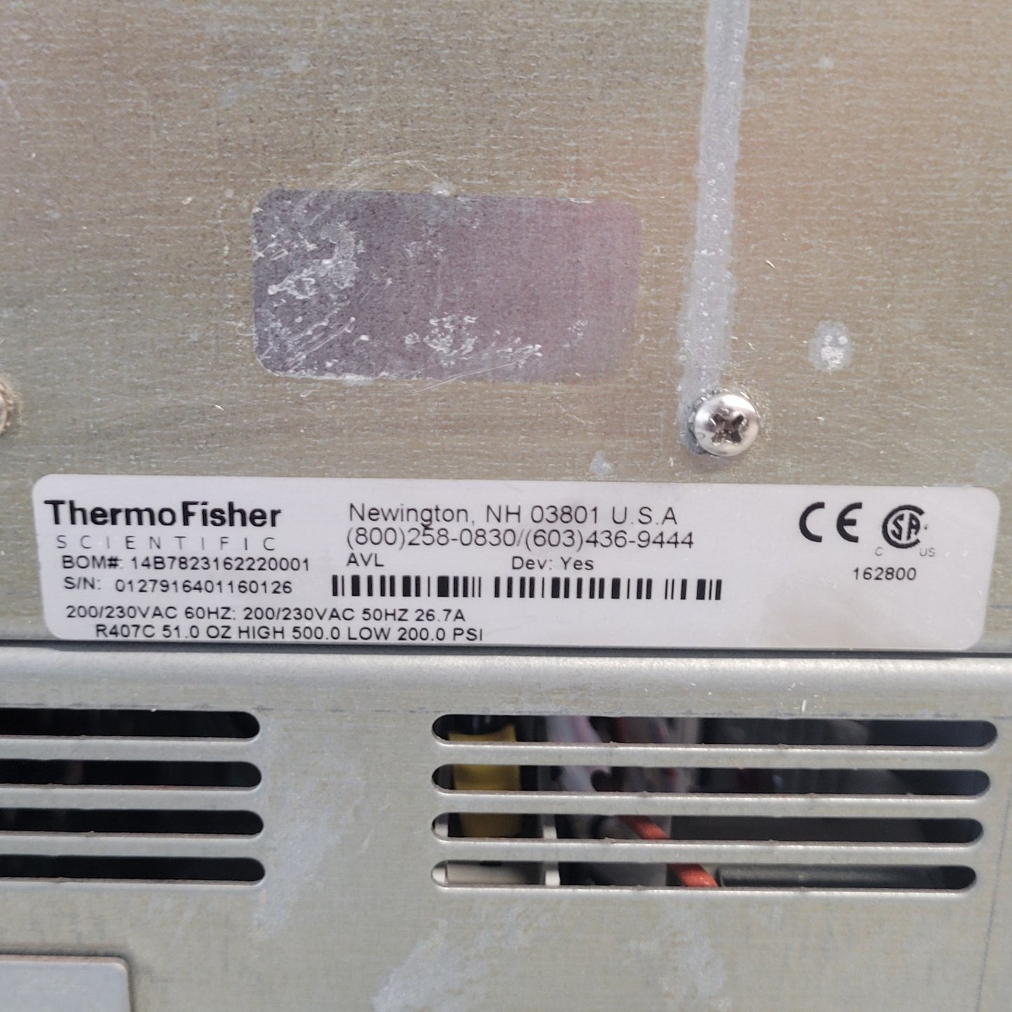 TESTED Thermo Scientific NESLAB ThermoFlex 5000 P3 230V 1PH Air-Cooled Chiller