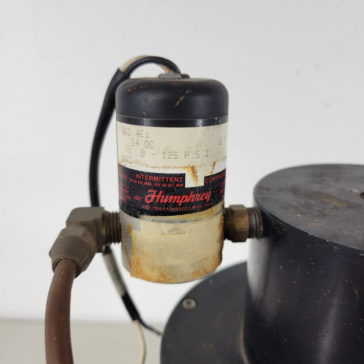 MKS HPS 155-1100P 4in ISO100 ISO-K 100 Pneumatic Vacuum Angle Valve 24VDC Tested