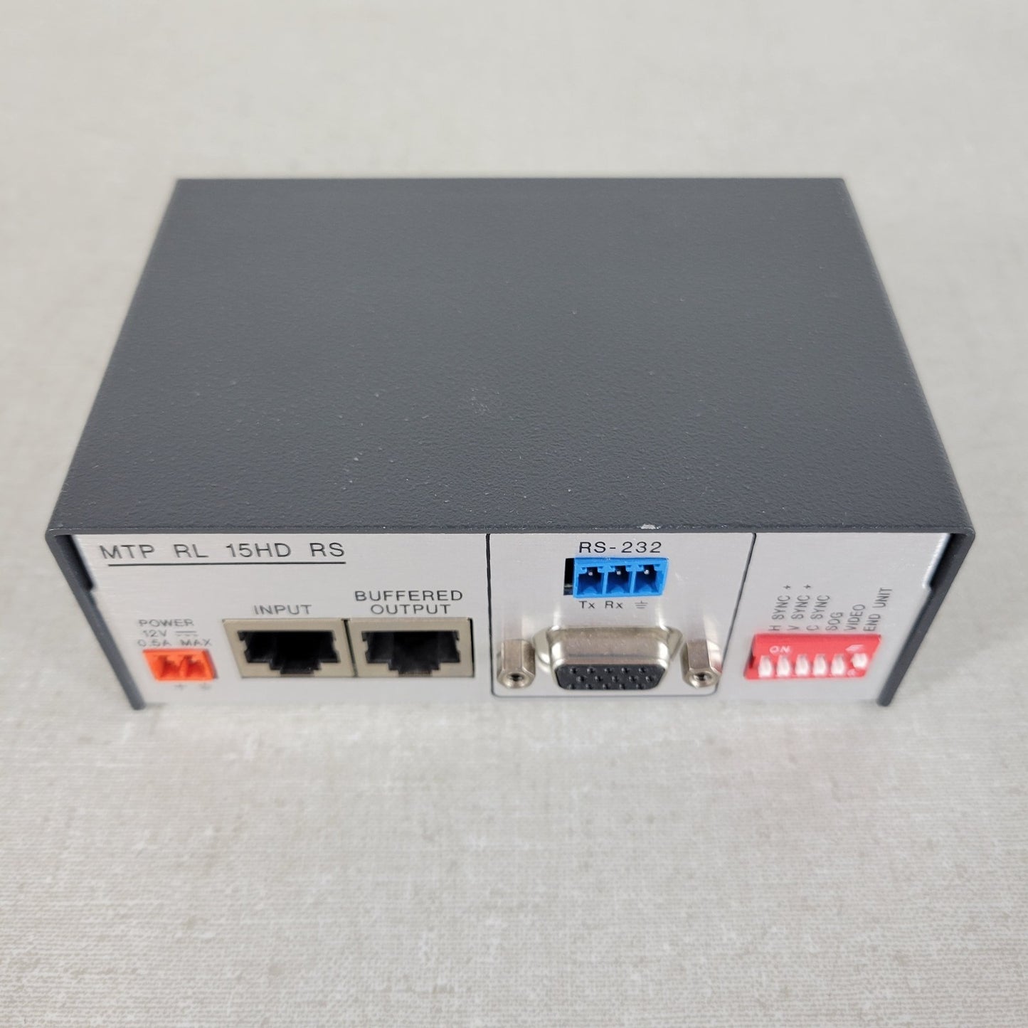 Extron MTP RL 15HD RS VGA RS-232 Receiver Buffered Out No PSU