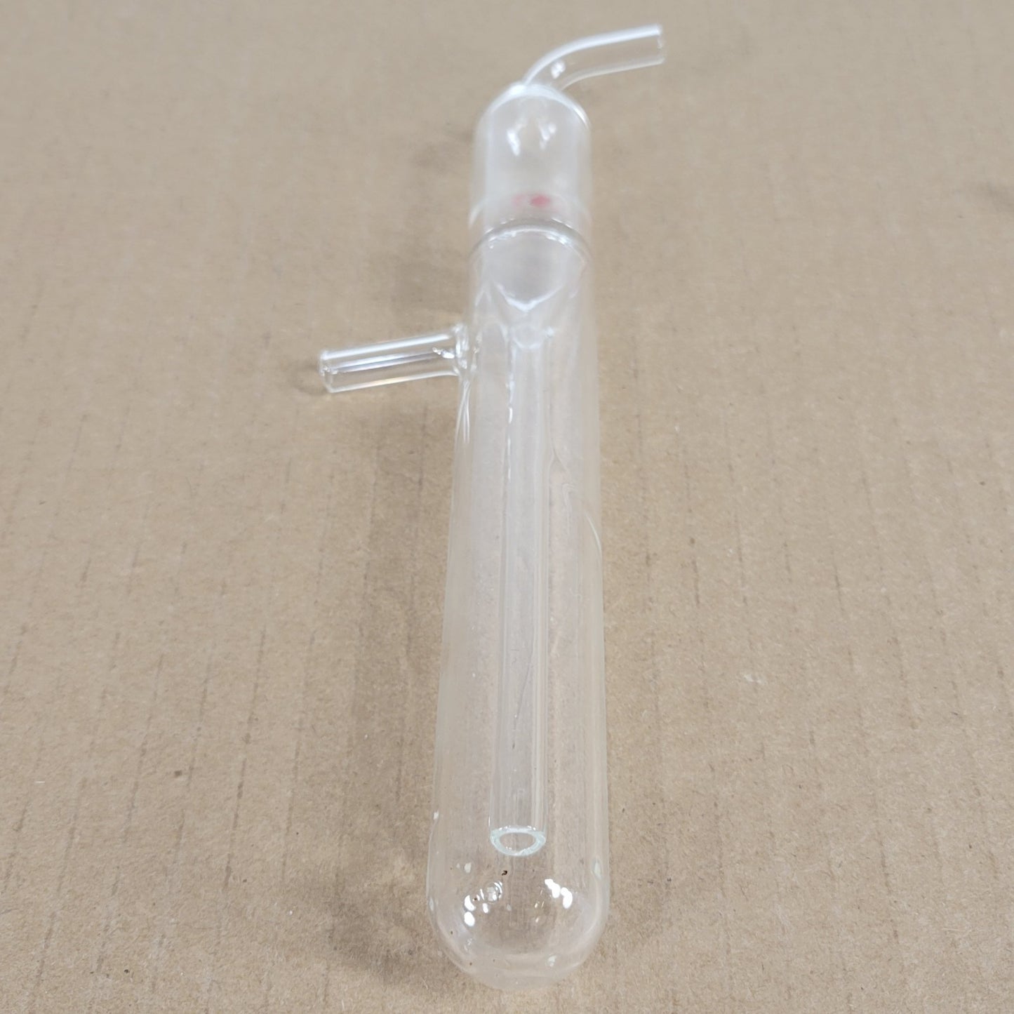 Ace Glass 8761-10 40mL Mineral Oil Bubbler w/8mm OD 90º Angle Tube Connection