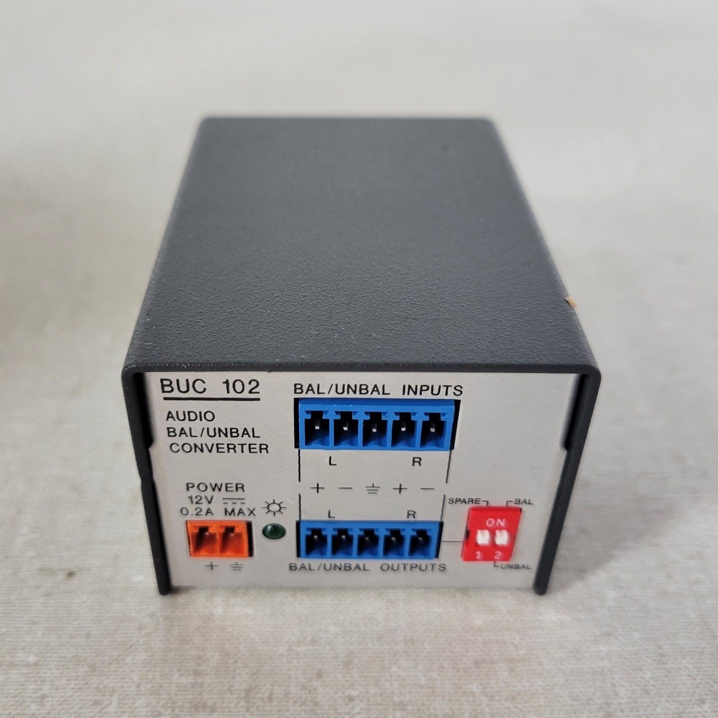 EXTRON BUC102 Audio Balance/Unbalanced Converter, No Power Cable