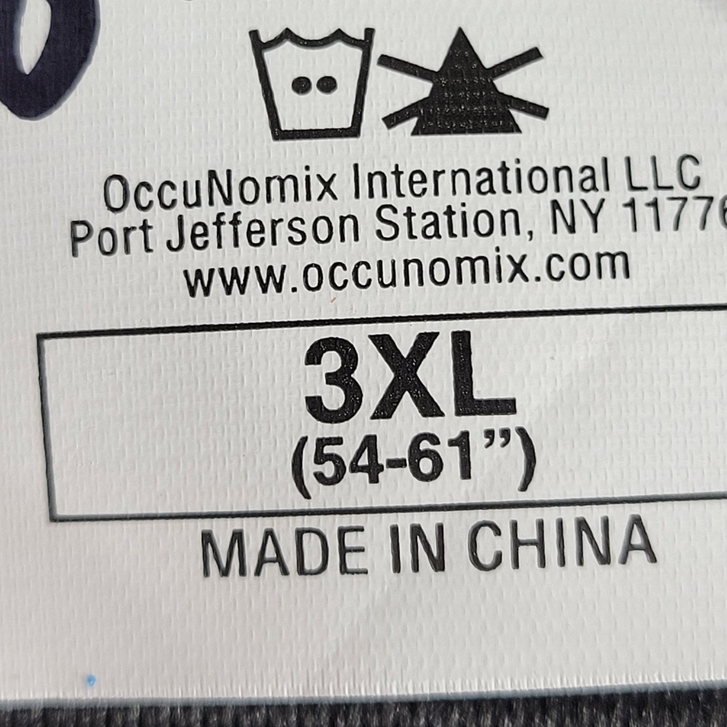 OCCUNOMIX OK1000S 3XL Lumbar Pad Belt with Suspender, 54-61 inches