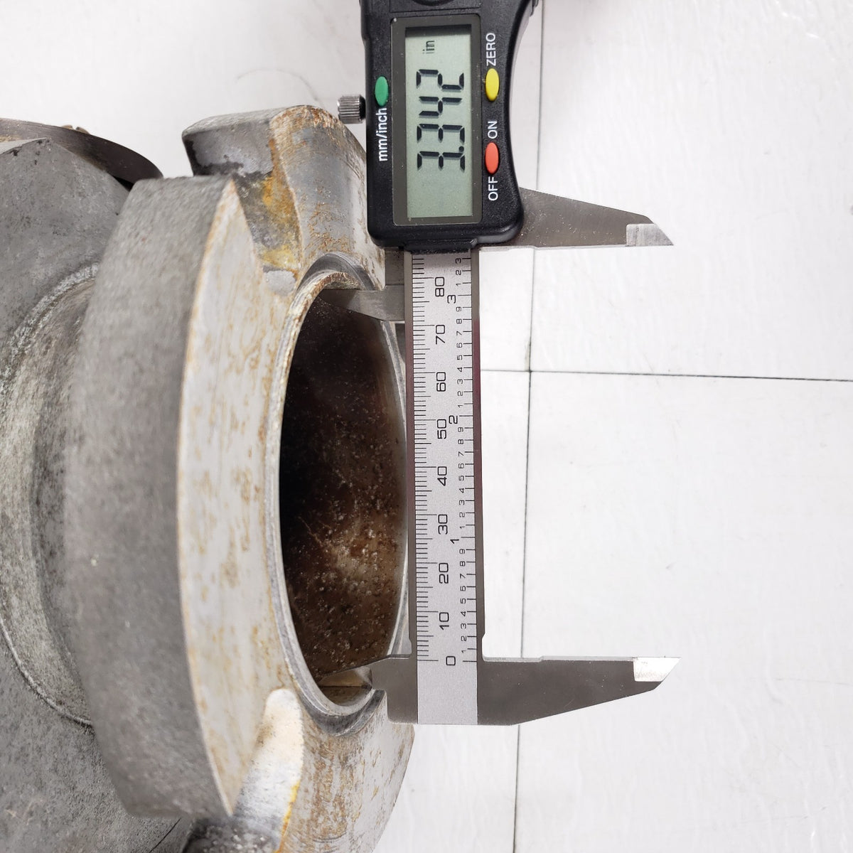 TESTED Vacuum Research Cenco 2" ASA Manual High Vacuum Gate Valve Neck Flange