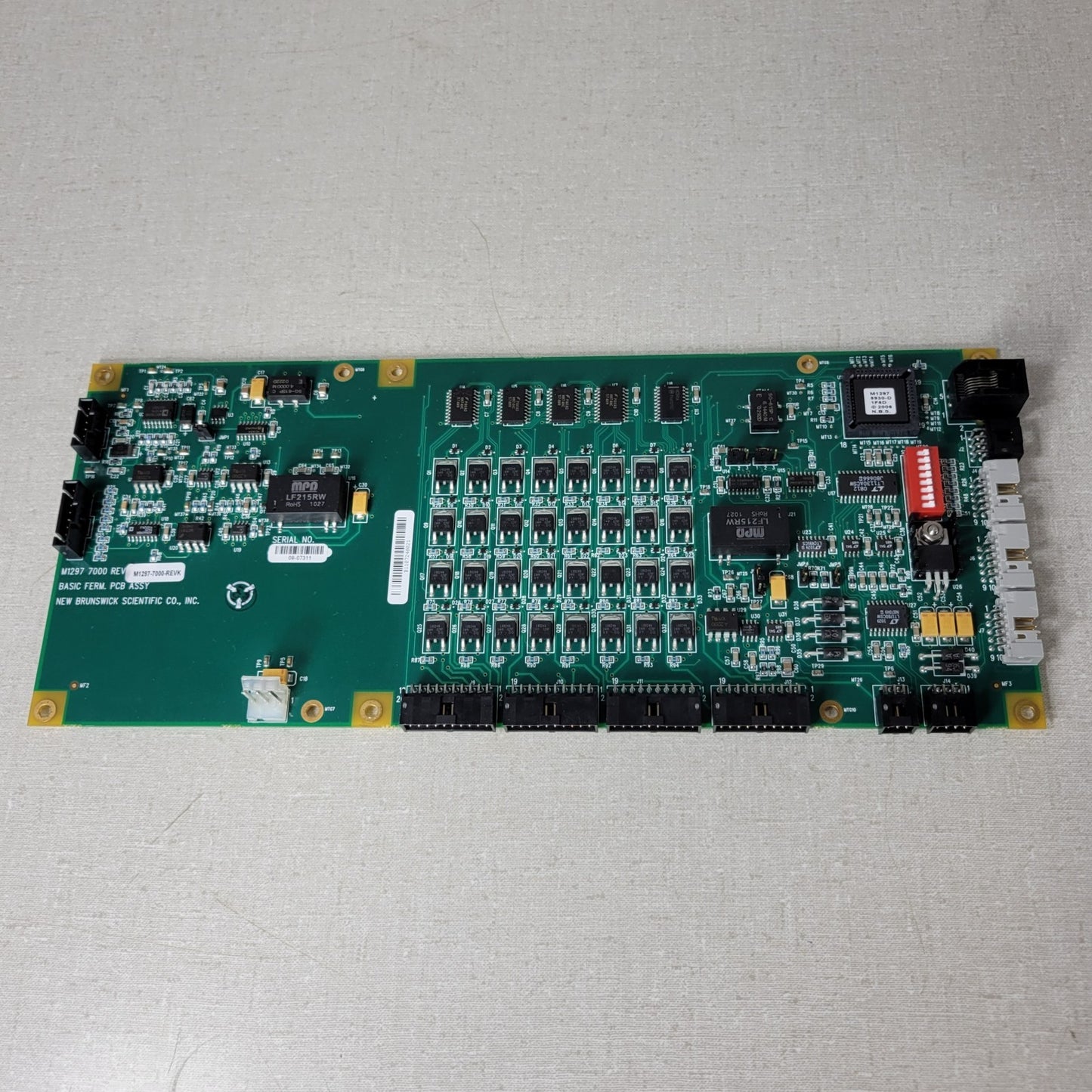 New Brunswick M1297-7000 Rev K Control Board for BioFlo/CelliGen Bioreactor