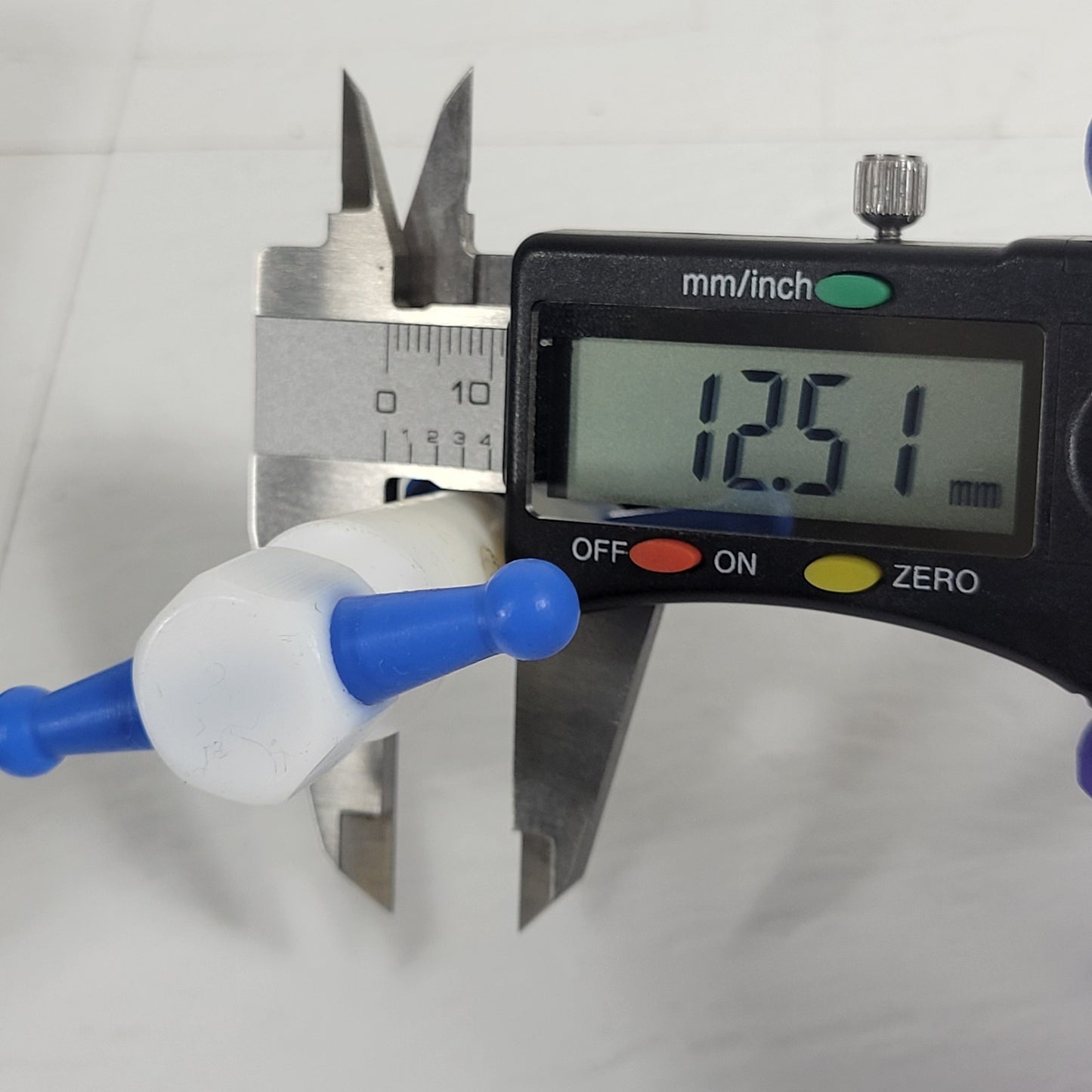 Three PTFE 17/28mm 4mm Bore Tapered Stopcocks for Glassware in Labs, Blue