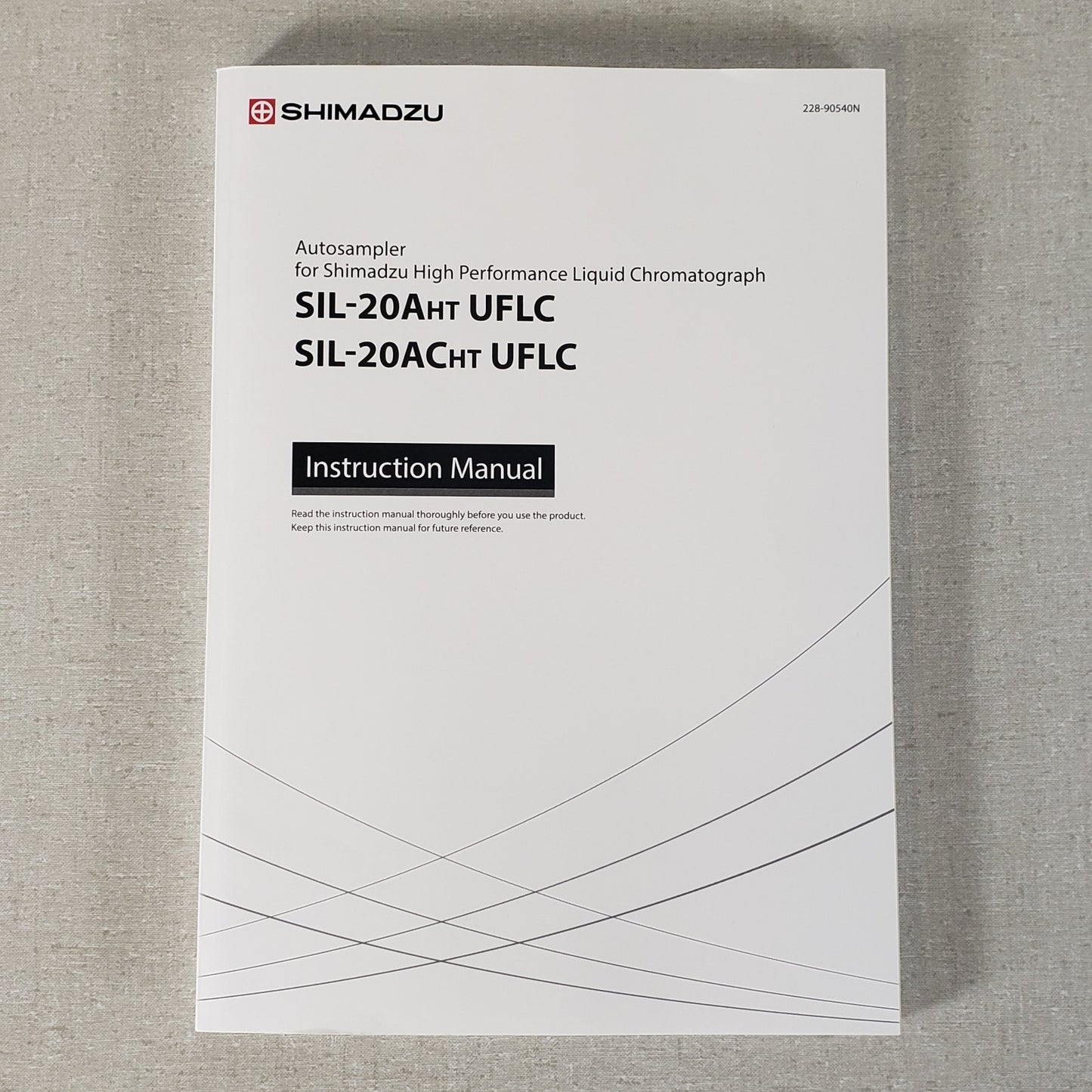 Shimadzu 228-90540N SIL-20AHT SIL-20ACHT UFLC HPLC Autosampler Manual