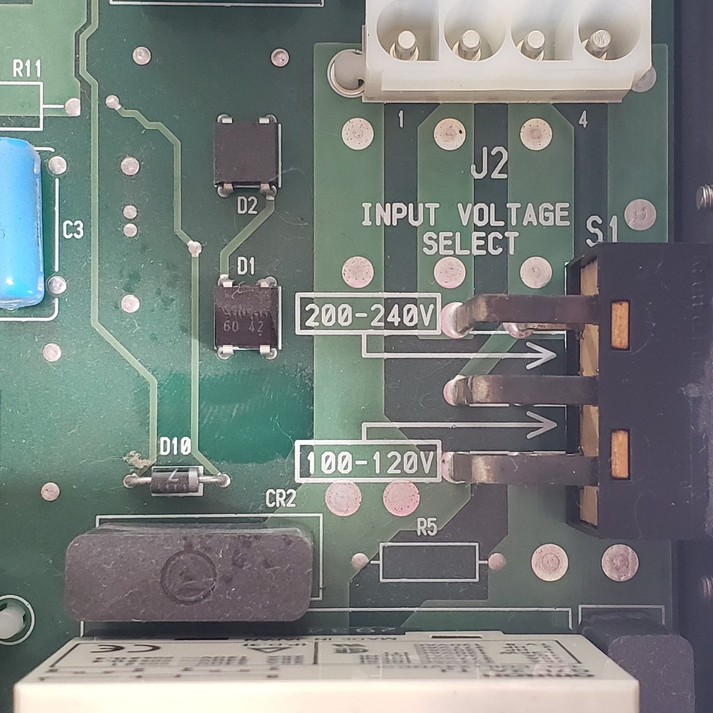 ALOKA EU-6029 Power Supply & Board from SSD-3500 Ultrasound Cart, PCB EP479900CC