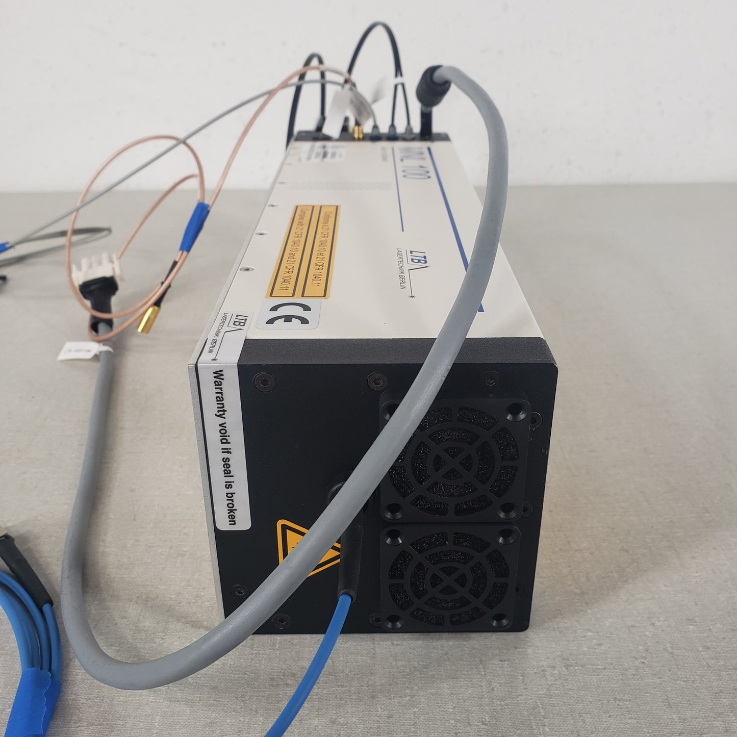 LTB Lasertechnik Berlin MNL-100 UV Nitrogen Laser 337.1nm MALDI LIF