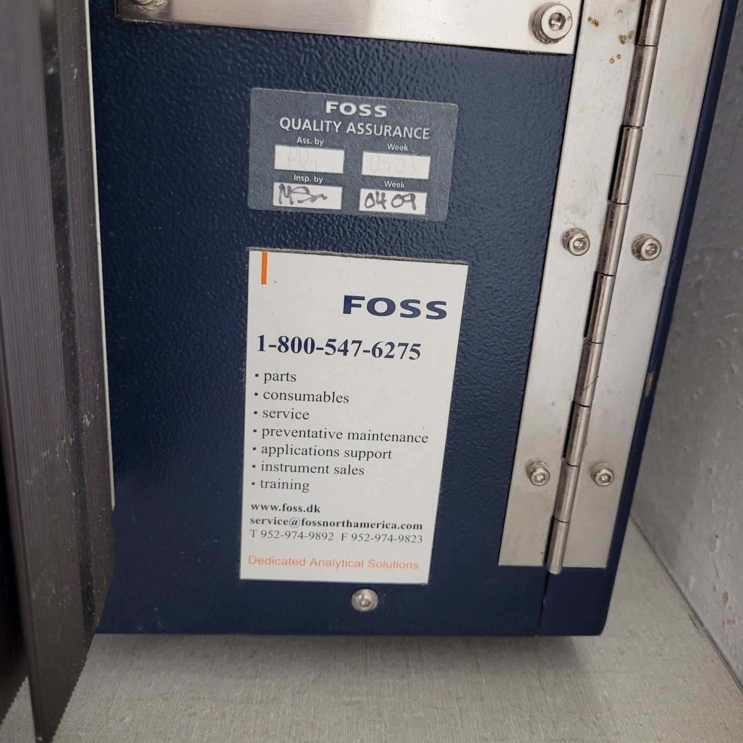 TESTED FOSS Infratec 1241 Grain Analyzer NIR Protein Moisture w/ Test Weight Mod