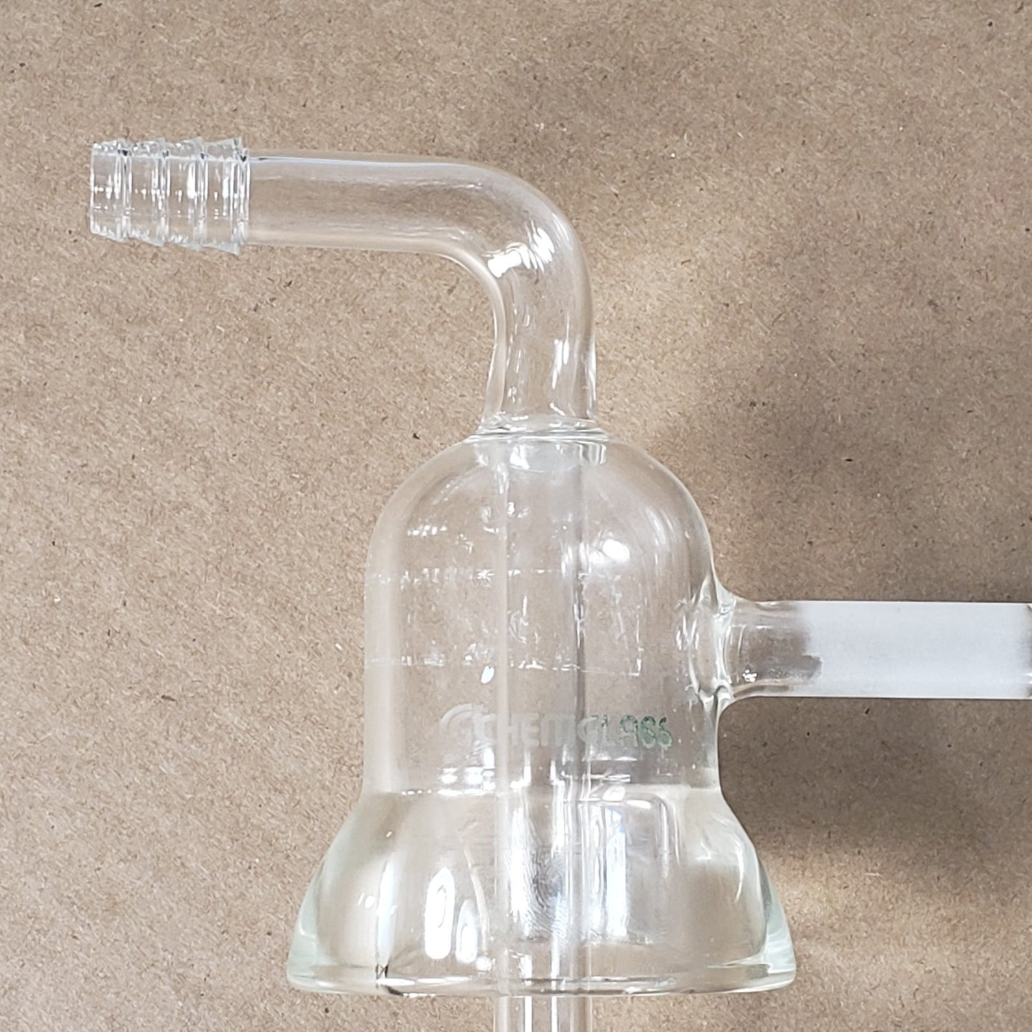Chemglass CG-4513-10/11/12 Vacuum Trap Assembly #30/40/50 O-Ring Joint w/Clamps