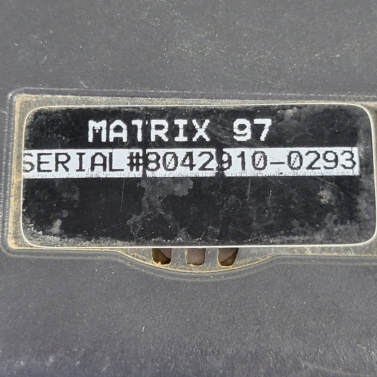 Humminbird Matrix 97 Color GPS Fishfinder Chartplotter Head Unit Only TESTED