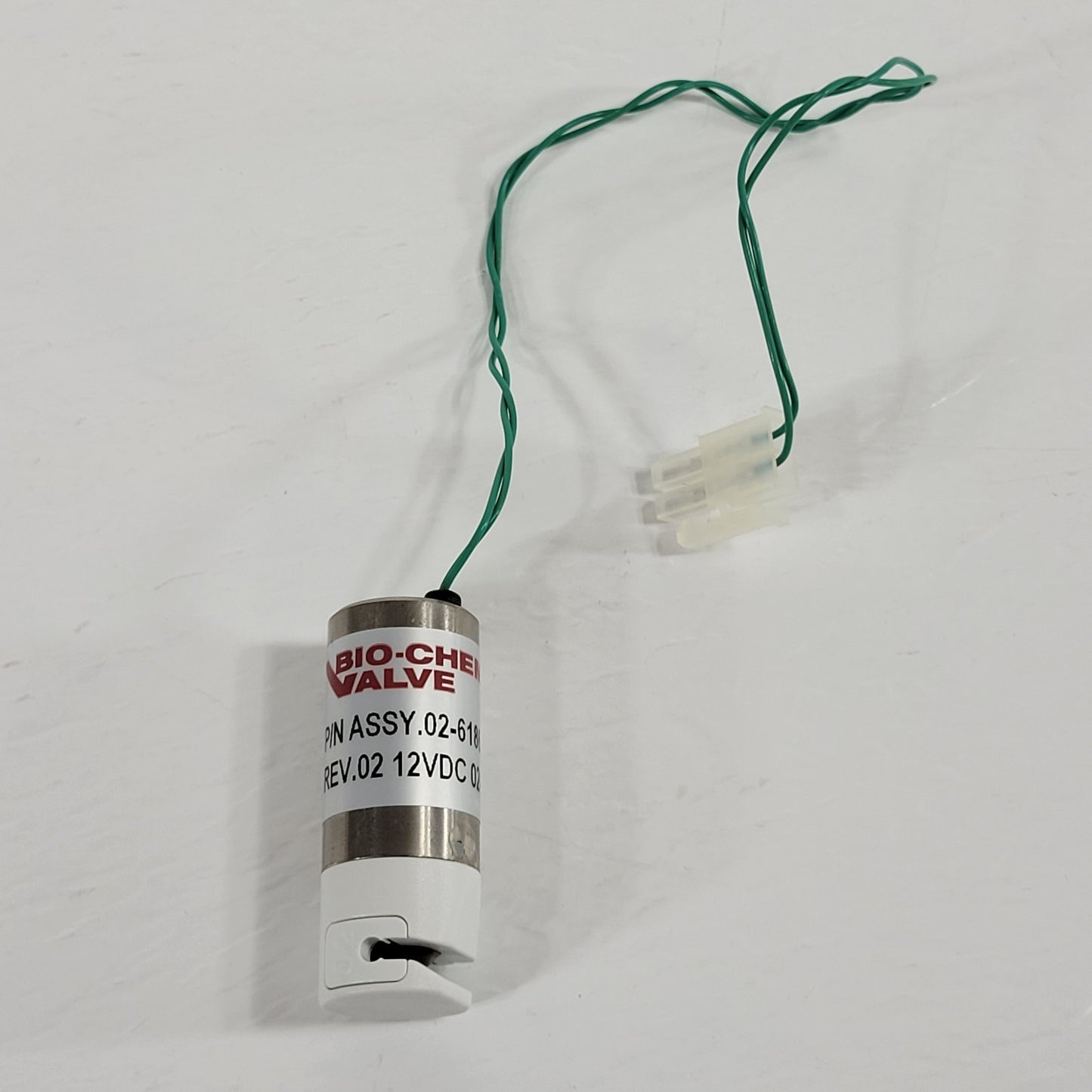 Bio-Chem 02-61865-00 12VDC Miniature Inert Liquid Solenoid Isolation Valve