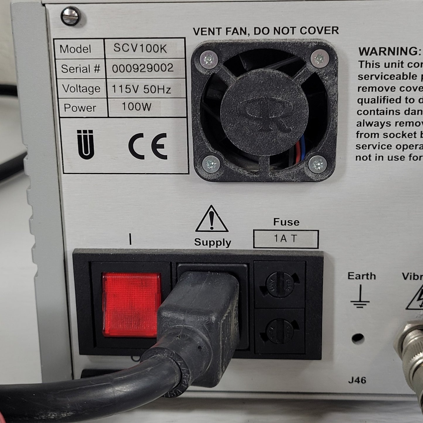 PerkinElmer PAR SKP100E Scanning Kelvin Probe SCV100 PC Original Software AS-IS
