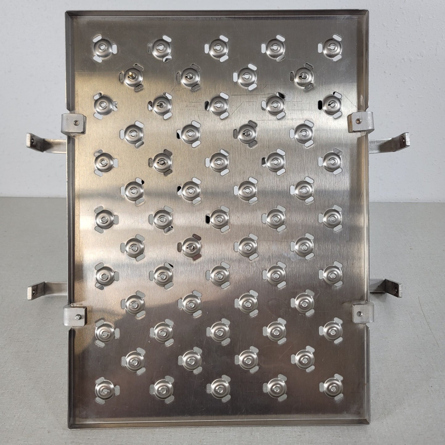 New Brunswick C76 Laboratory Shaker Platform Tray w/ 6 Flask Holder Clamps