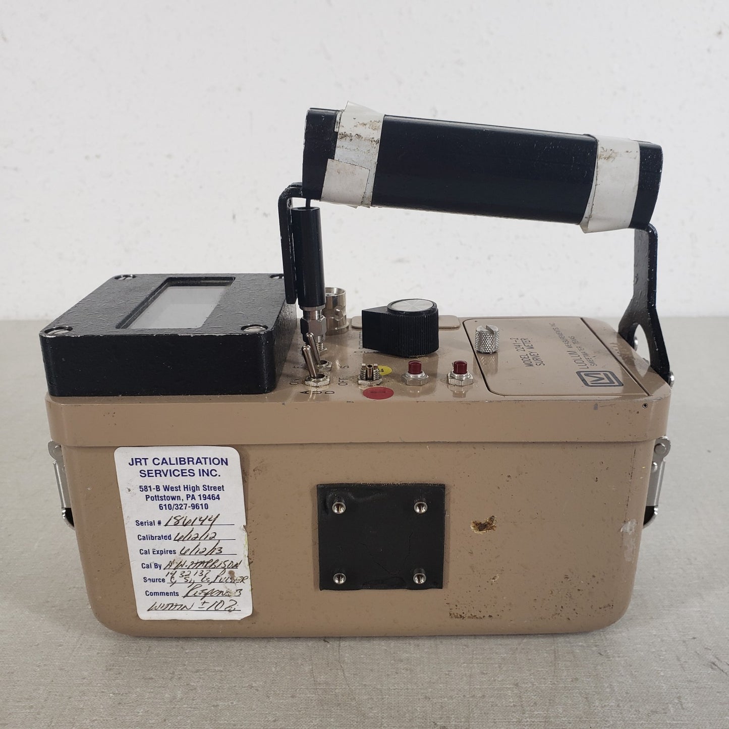 TESTED Ludlum 2241-2 Scaler Ratemeter 44-9 44-6 Alpha Beta Gamma Probes