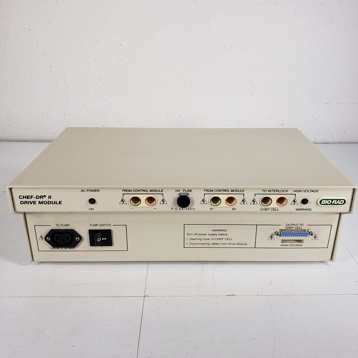 Bio-Rad CHEF-DR II Drive Module 1703690 Pulsed Field Electrophoresis PFGE