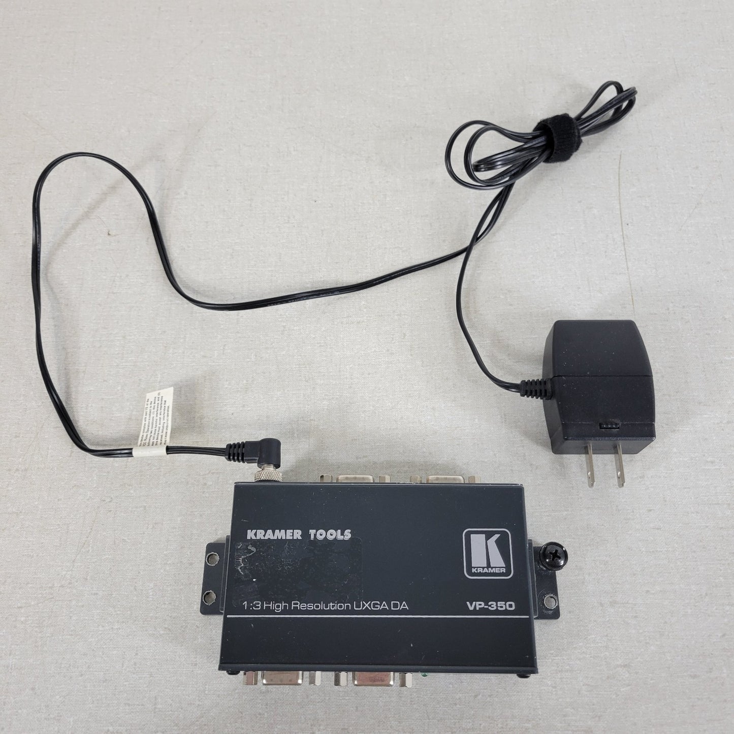 TESTED Kramer VP-350 1:3 UXGA VGA Distribution Amplifier 15-Pin