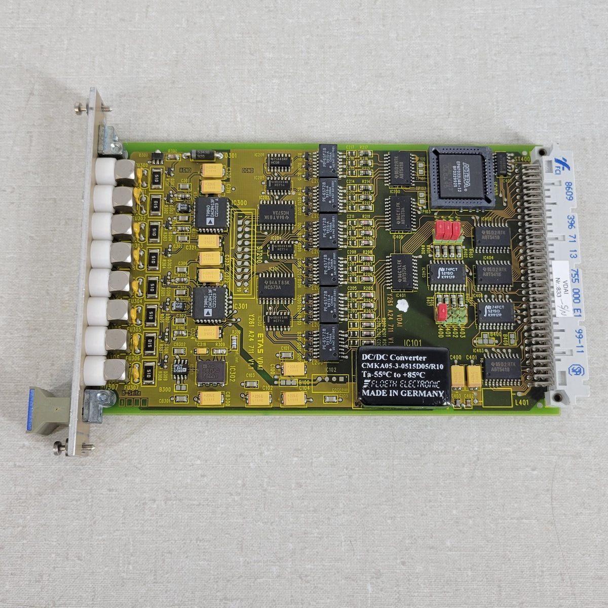 ETAS ES1203 ES1310.1 8-Channel Analog Output DAC Board ES1000 VME