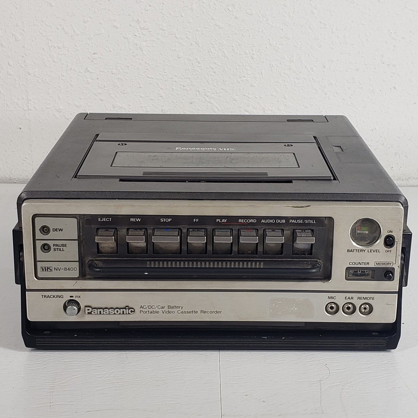 Panasonic Omnivision II NV-8400 Portable VHS VCR TV Camera Control Unit Vintage