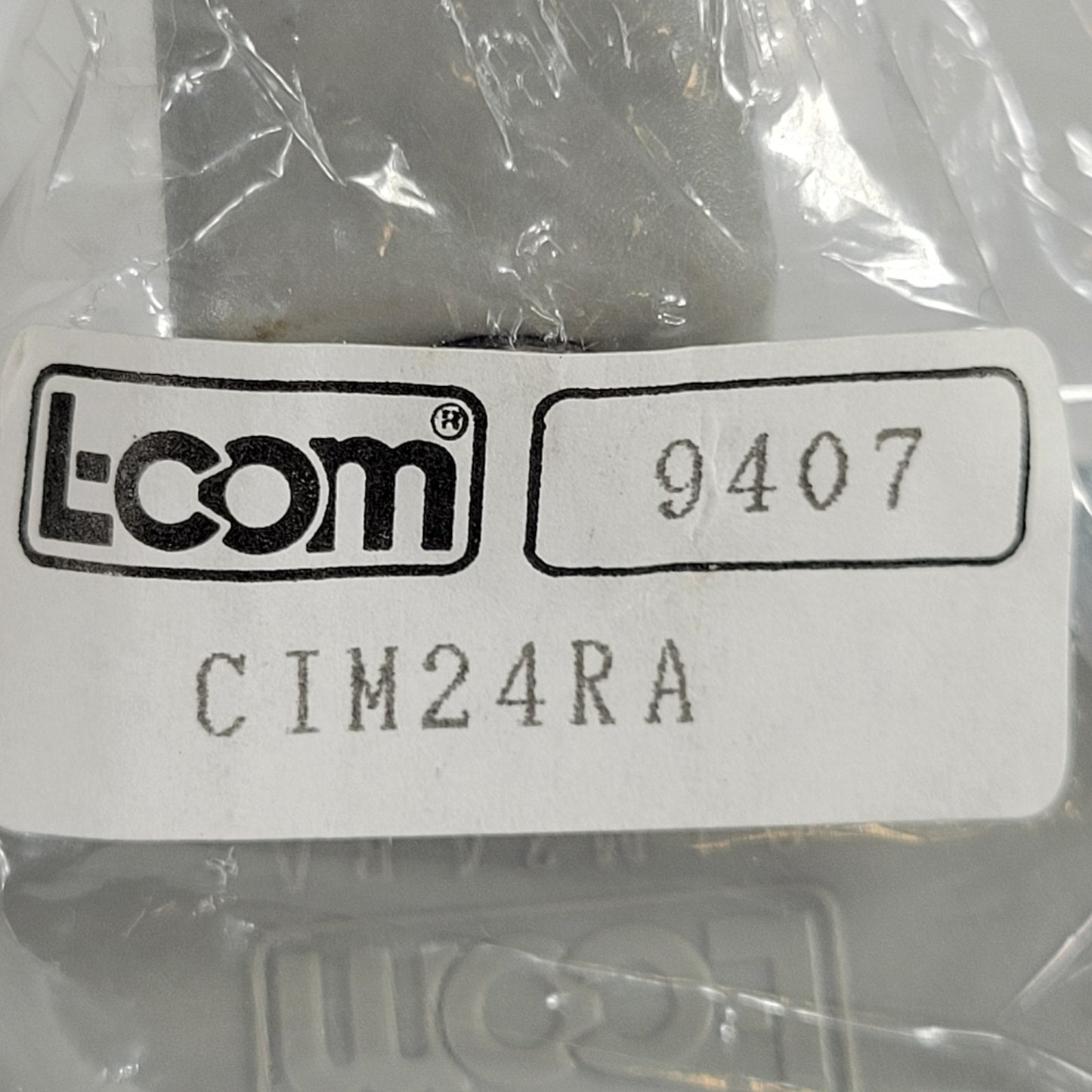 L-COM CIM24RA 9407 GPIB 90 Degree Right Angle Adapter, IEEE-488, New Condition