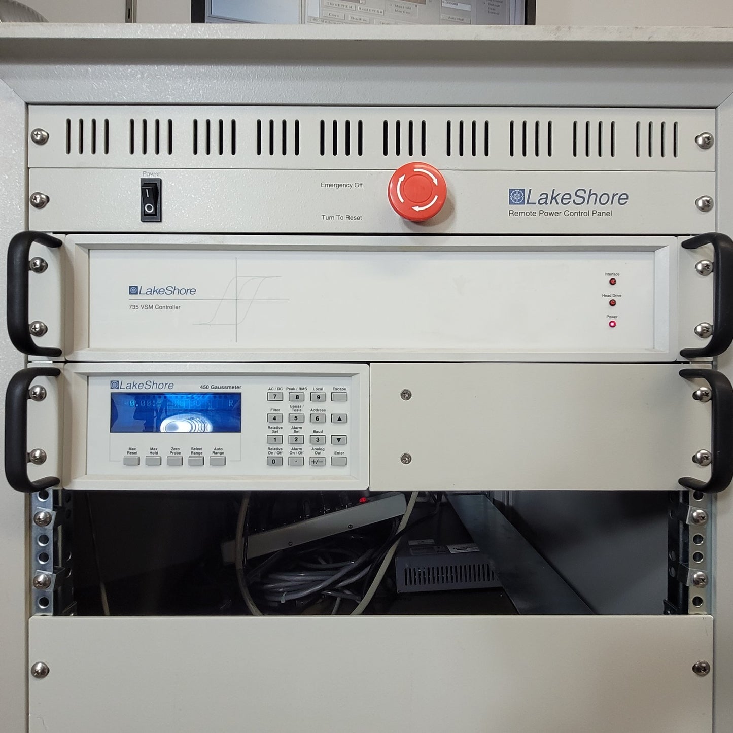 READ DESC LakeShore 7307 VSM Vibrating Sample Magnetometer System w/Ni Standard