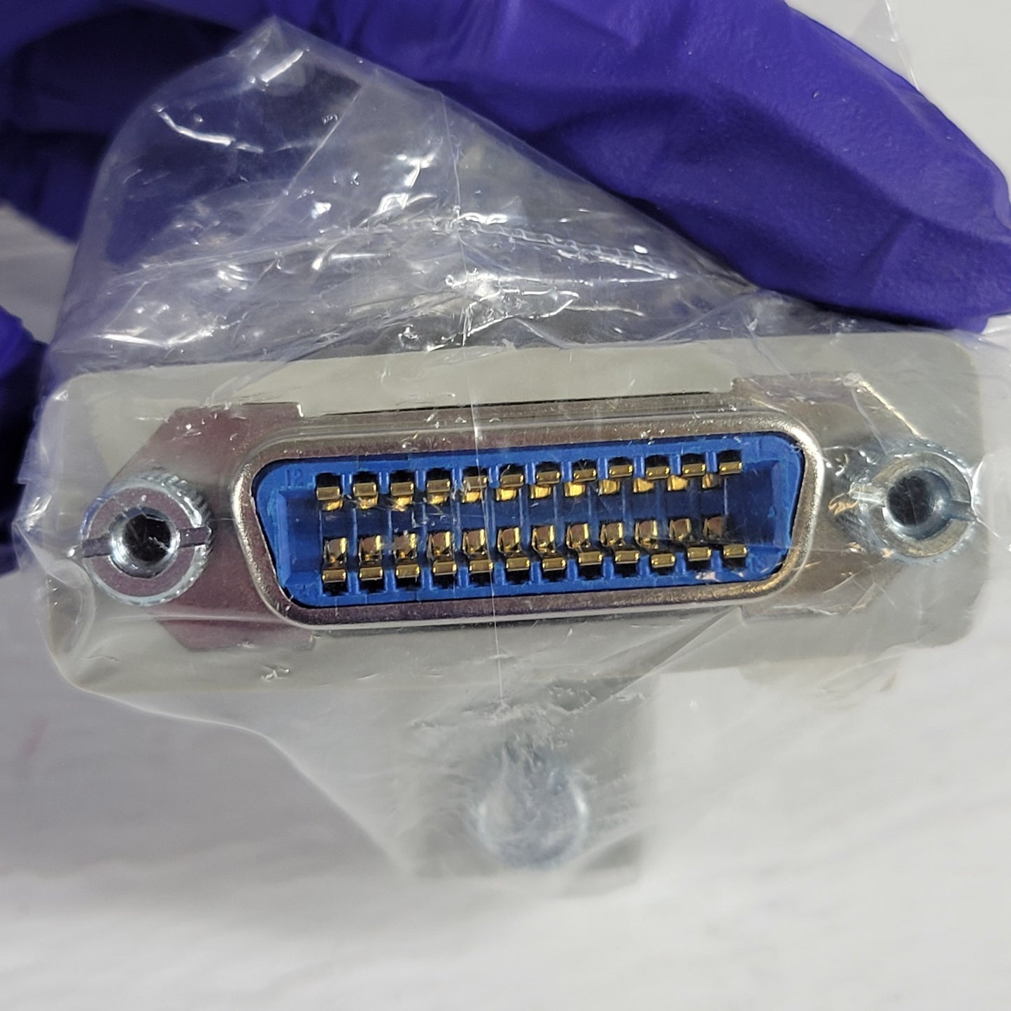 L-COM CIM24RA 9407 GPIB 90 Degree Right Angle Adapter, IEEE-488, New Condition