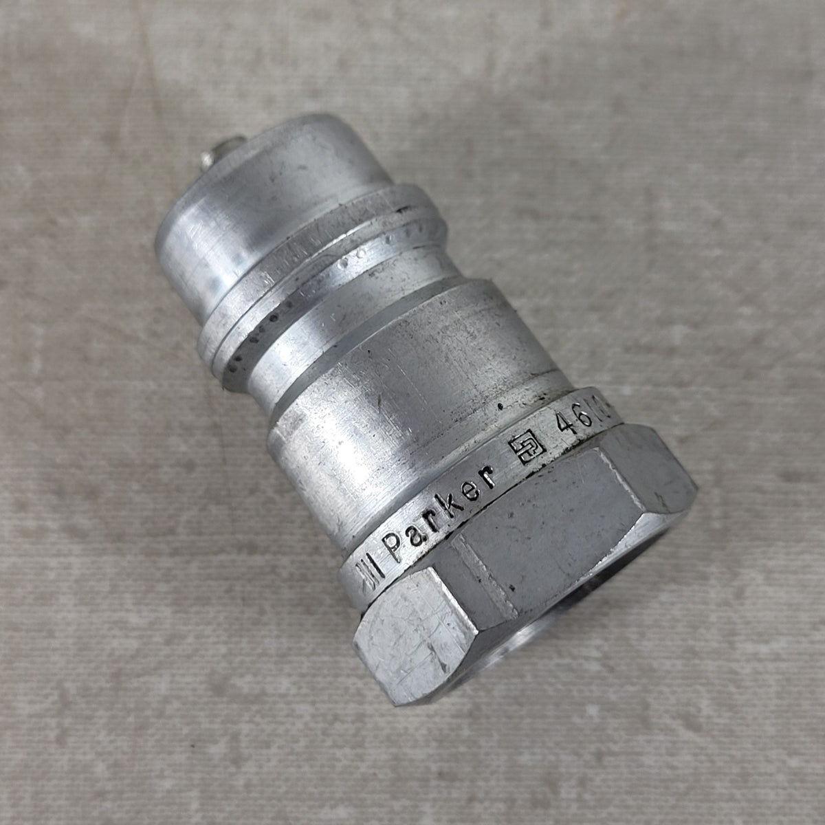 Parker 4610-4 Allis-Chalmers 1/2" NPTF Male Hydraulic Quick Coupler Tip