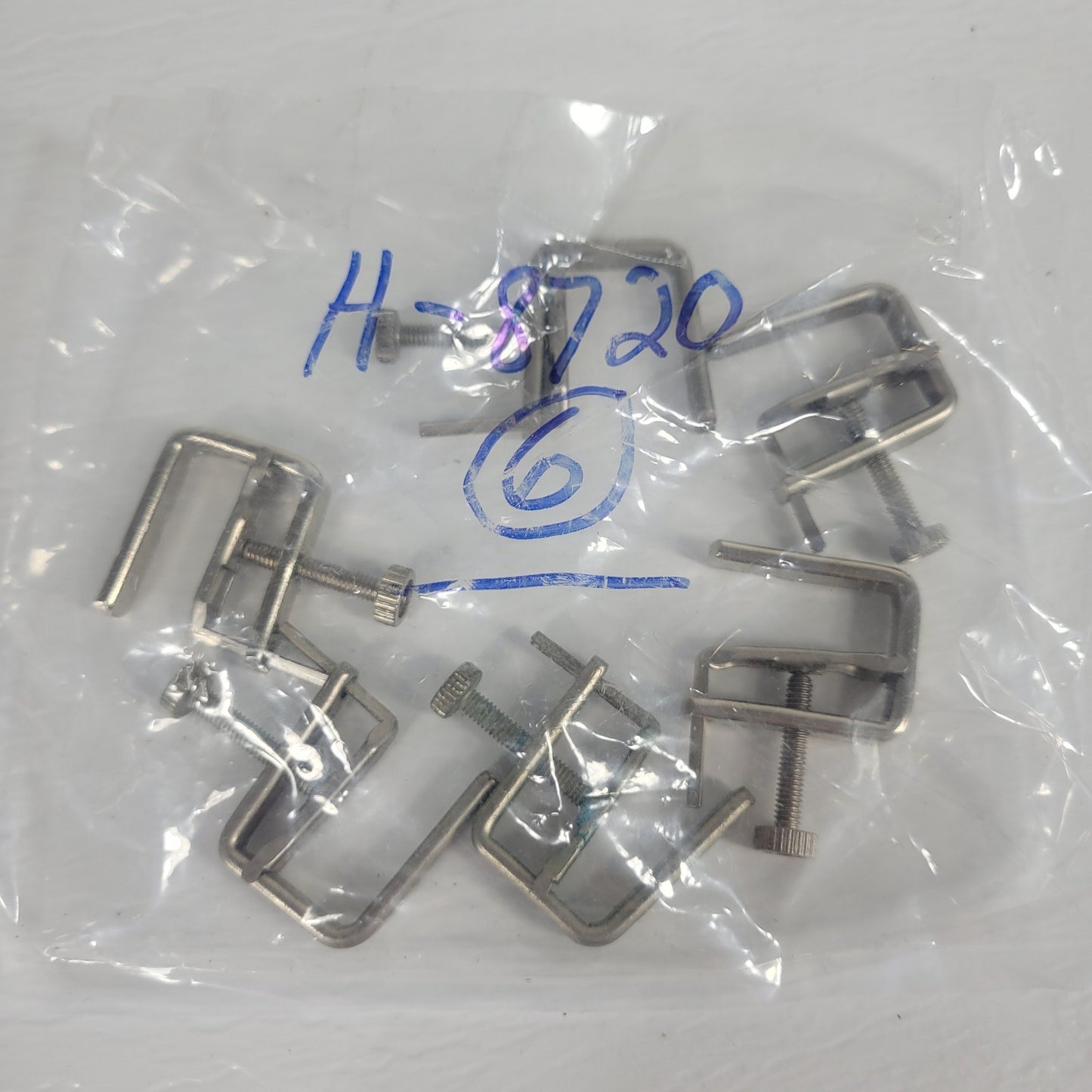 HUMBOLDT H-8720 Hoffman Screw Compressor Open Jaw Clamp, Pack of 6 Clamps