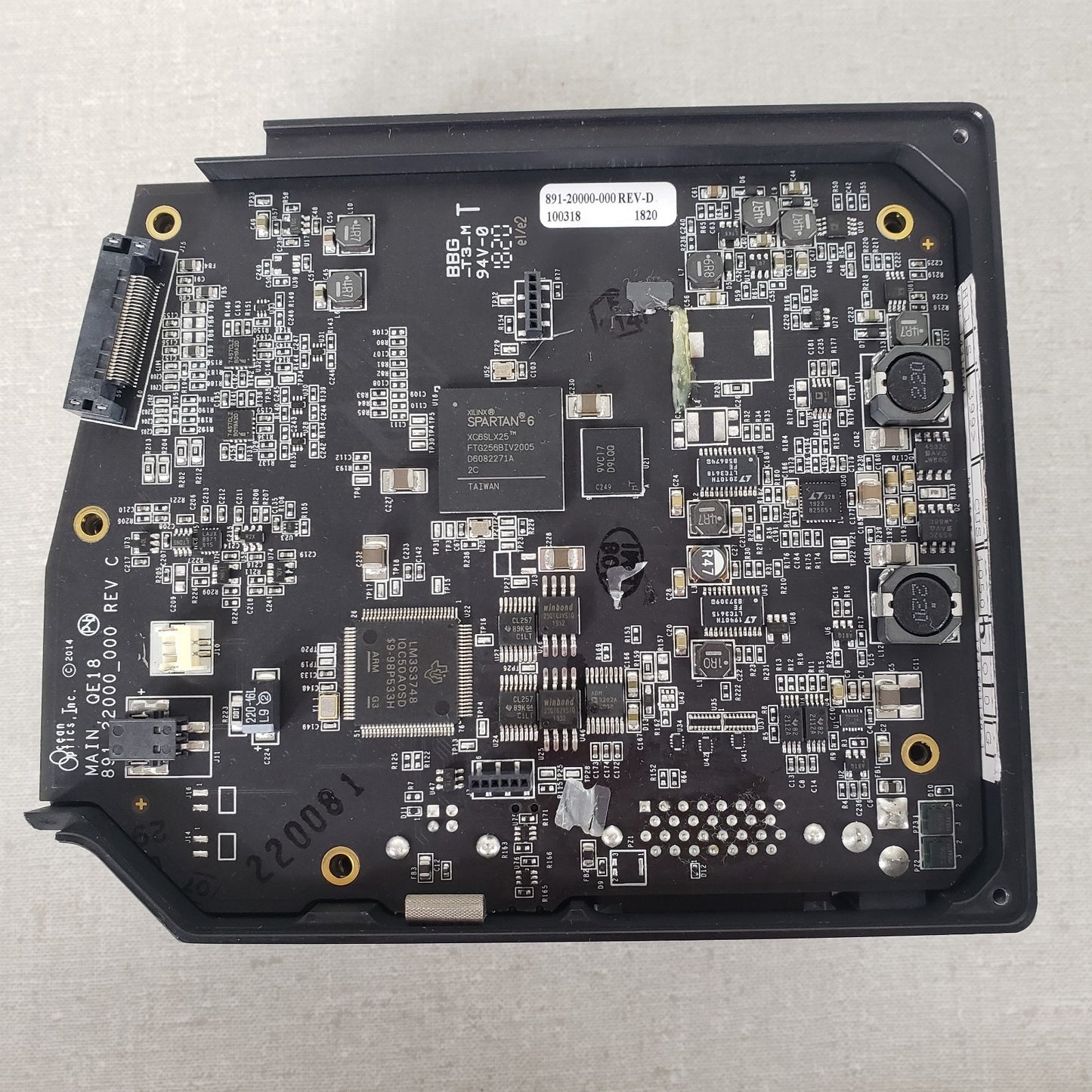 *READ* TESTED Ocean Optics QE Pro Spectrometer Main Control Board PCB & Case