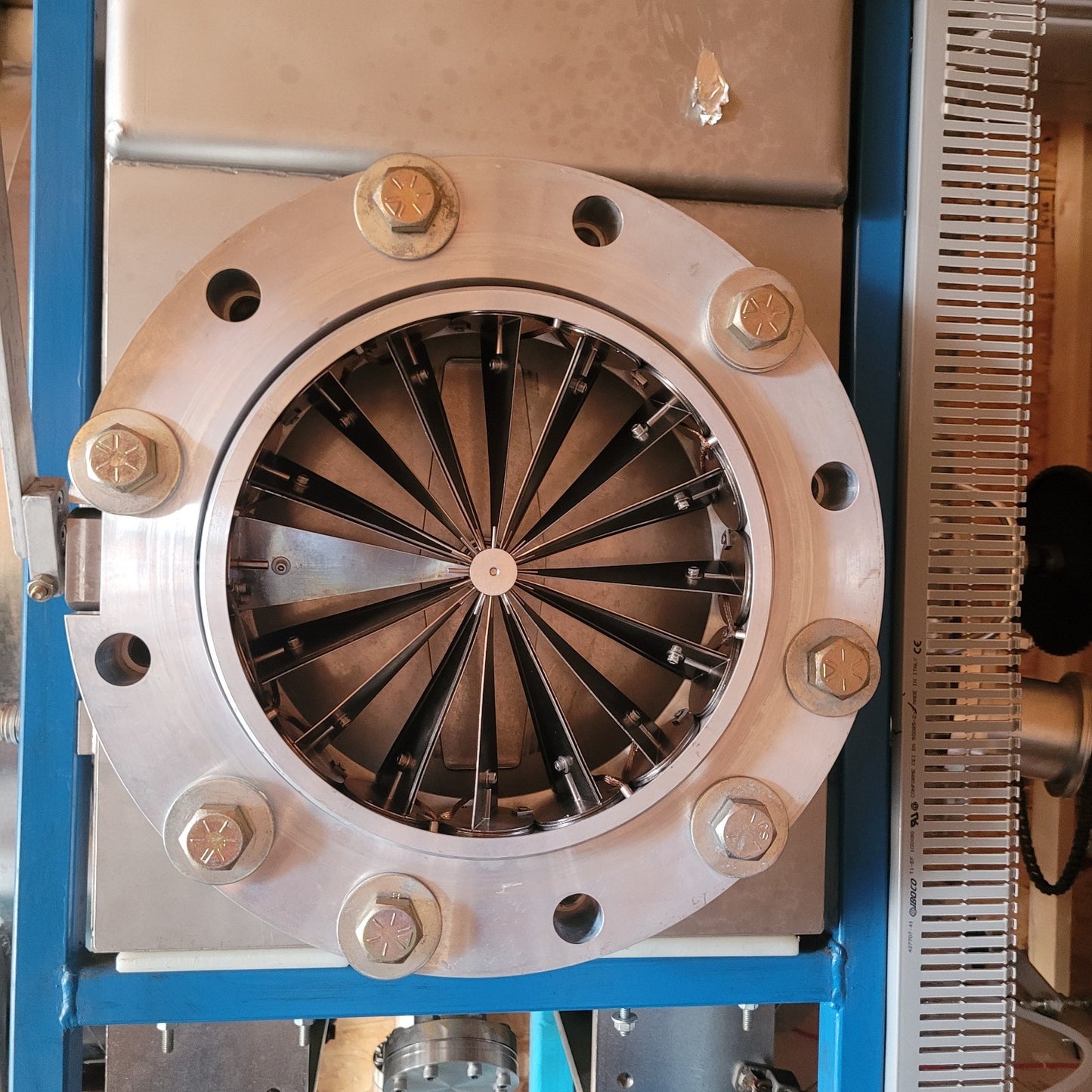 40" 1000L High Vacuum PVD Sputter Chamber Rotating Substrate Stages Thin Film