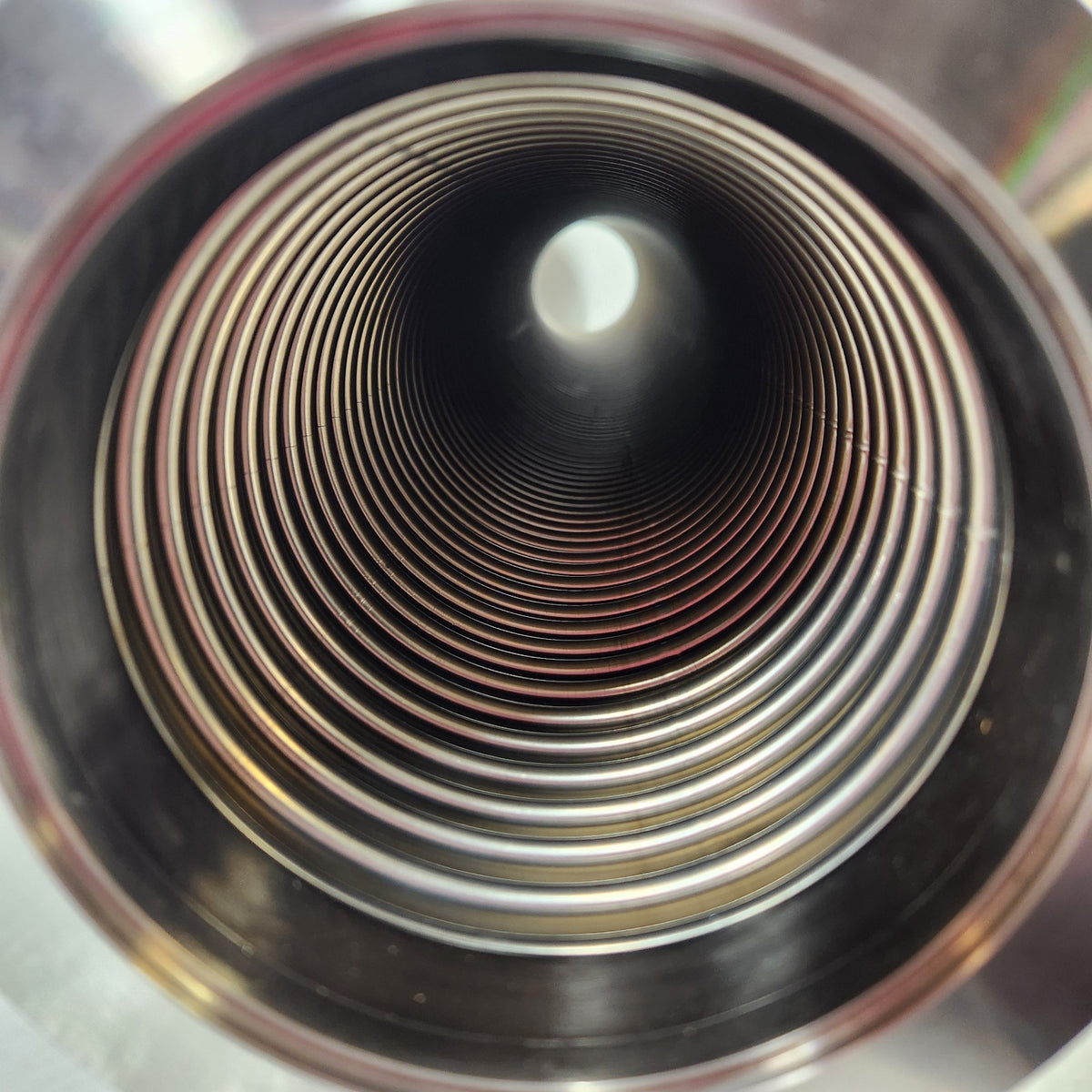 ISO-K100 NW100 36" Long Stainless Steel Flexible Vacuum Bellows Hose ISO Flanges