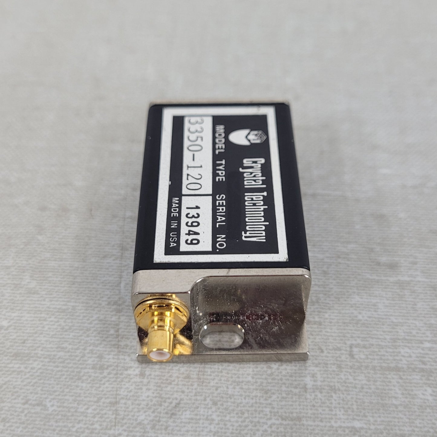 Crystal Technology 3350-120 350MHz 488/532nm Acousto-Optic Modulator AOM