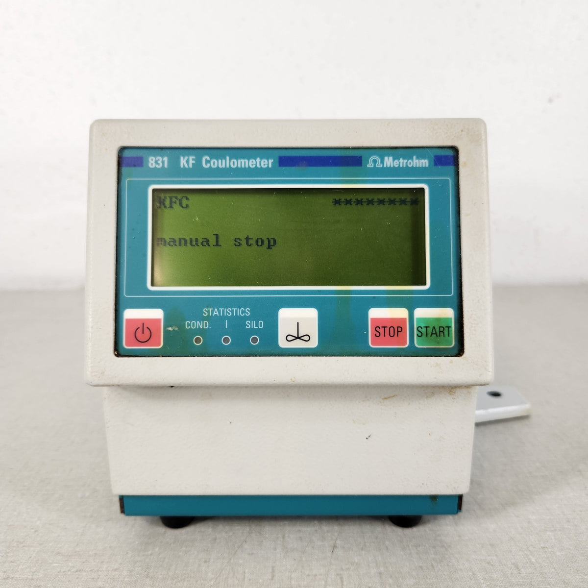 TESTED Metrohm 831 KF Coulometer Karl Fischer Titrator w/ 703 Ti Stand