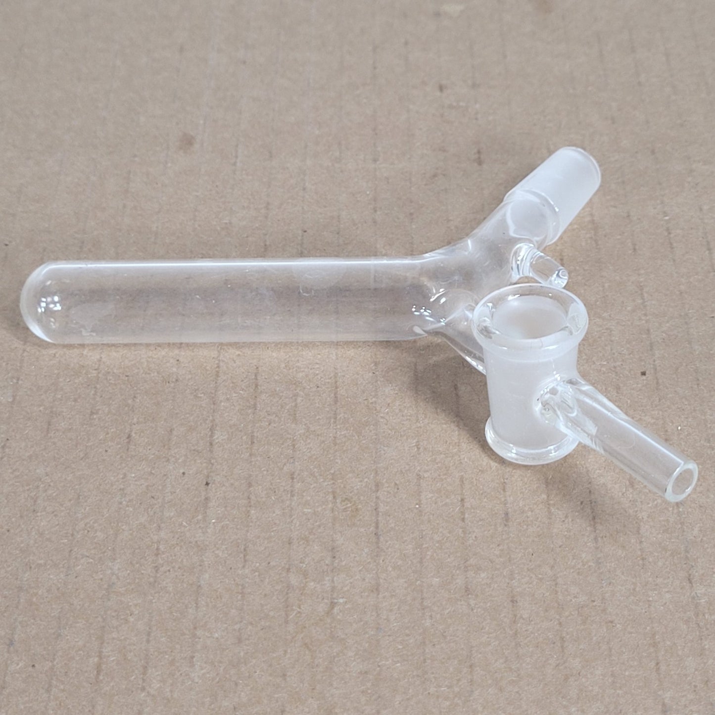 Kontes Schlenk Reaction Tube w/Stopcock 105° Bend 14/20 Outer Joint  10mL