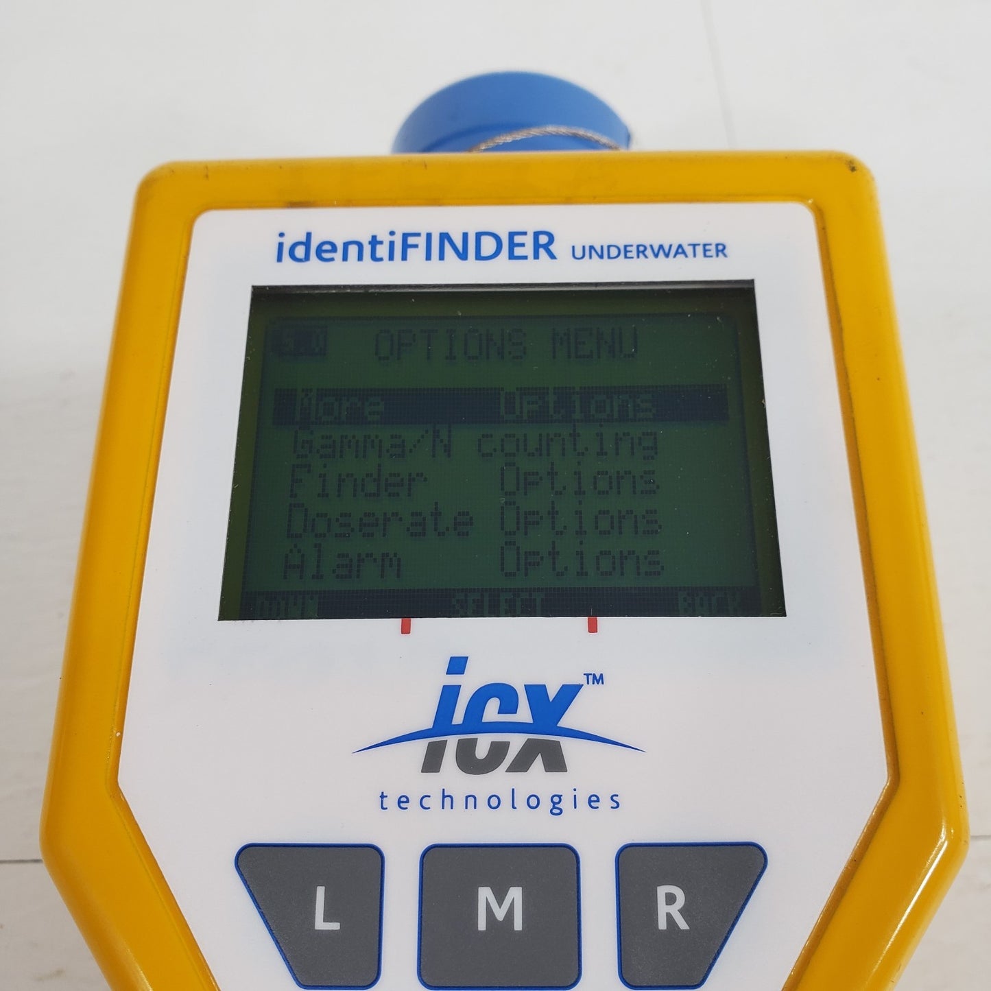 TESTED ICx identiFINDER-U Underwater Gamma Spectrometer Radionuclide Identifier