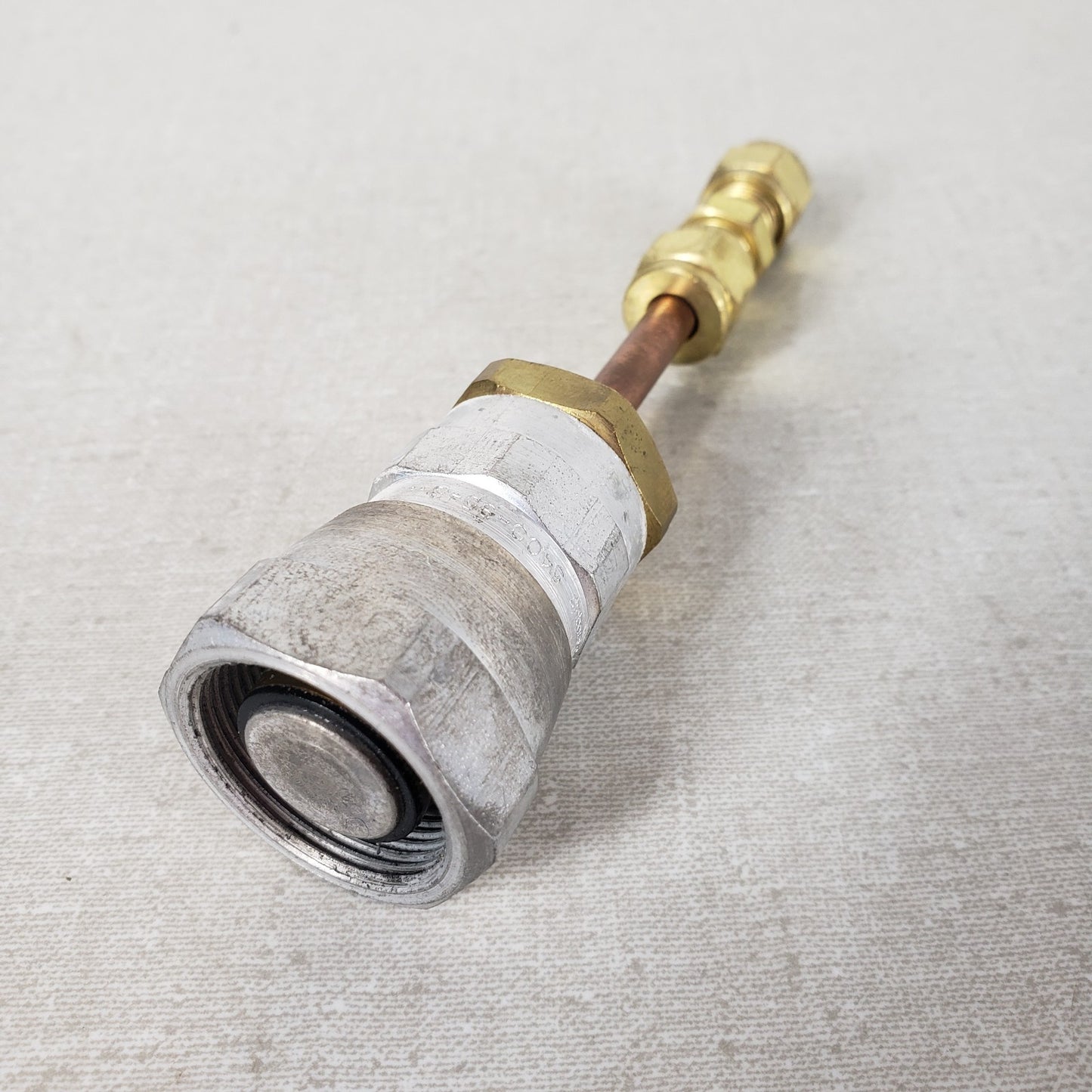 Danfoss 5400-S5-8 Female Refrigerant Adapter to 1/4in Swagelok Tube Fitting