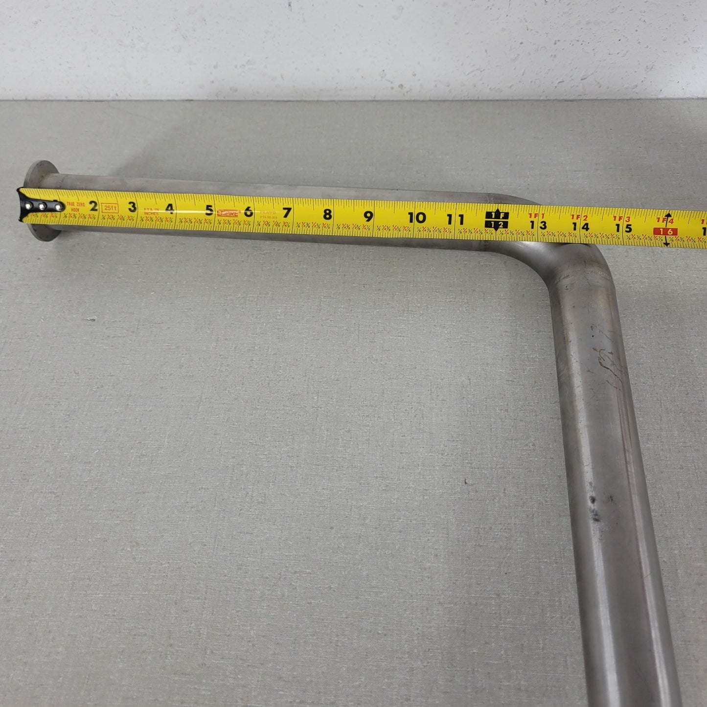 G&H KF40 NW40 17x15" Long Elbow Fitting HV High Vacuum SS Stainless Steel