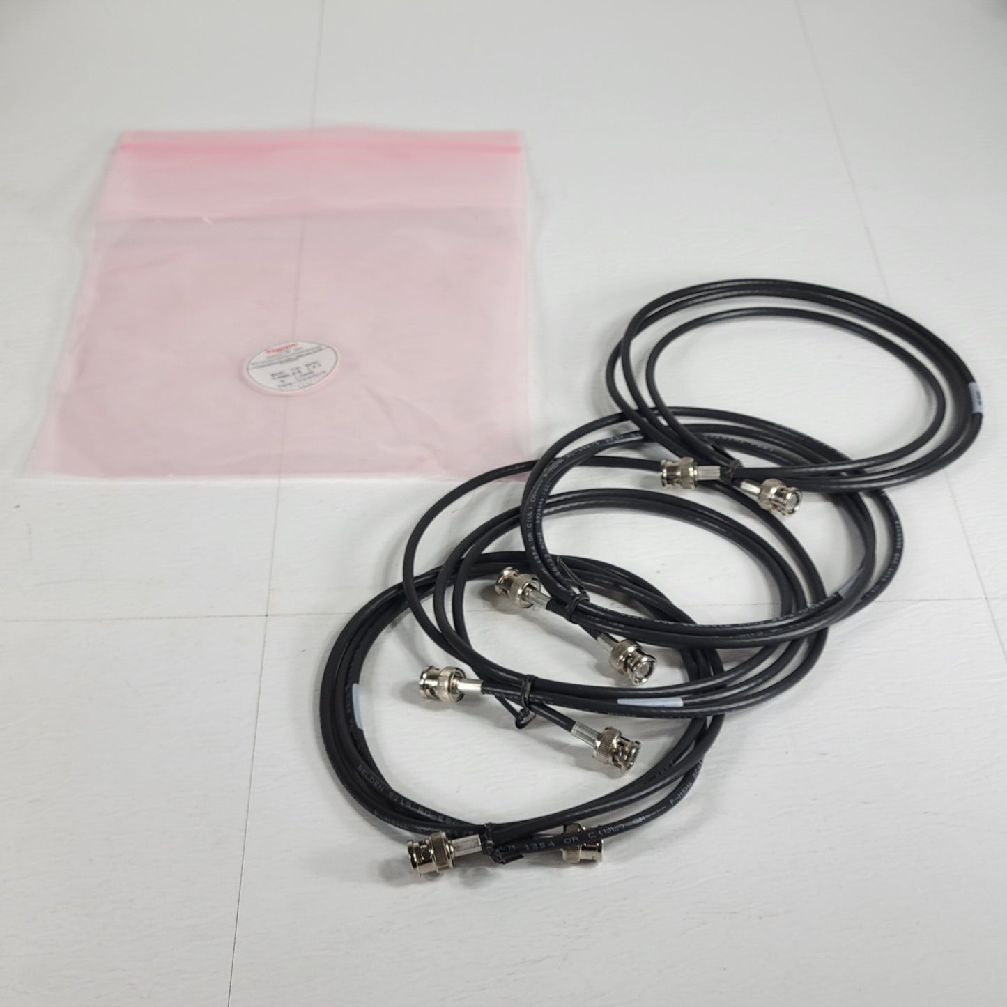 Thermo Scientific 085-705502 BNC Male to Male Coax Cables 5ft Lot of 4 FTIR