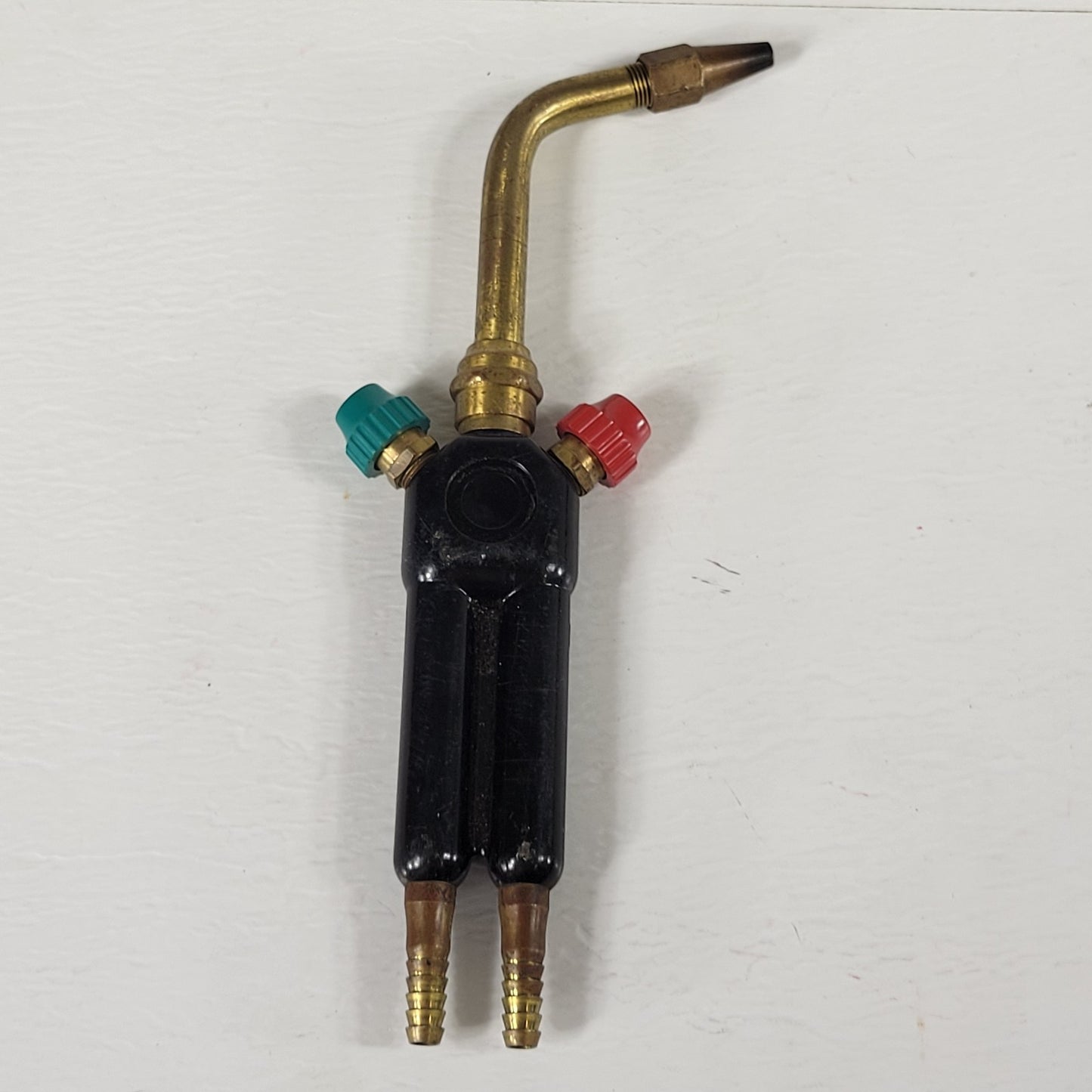 VERIFLO Type 3A Blowpipe, Air & Gas Inlets, Red and Green Tips, Good Condition