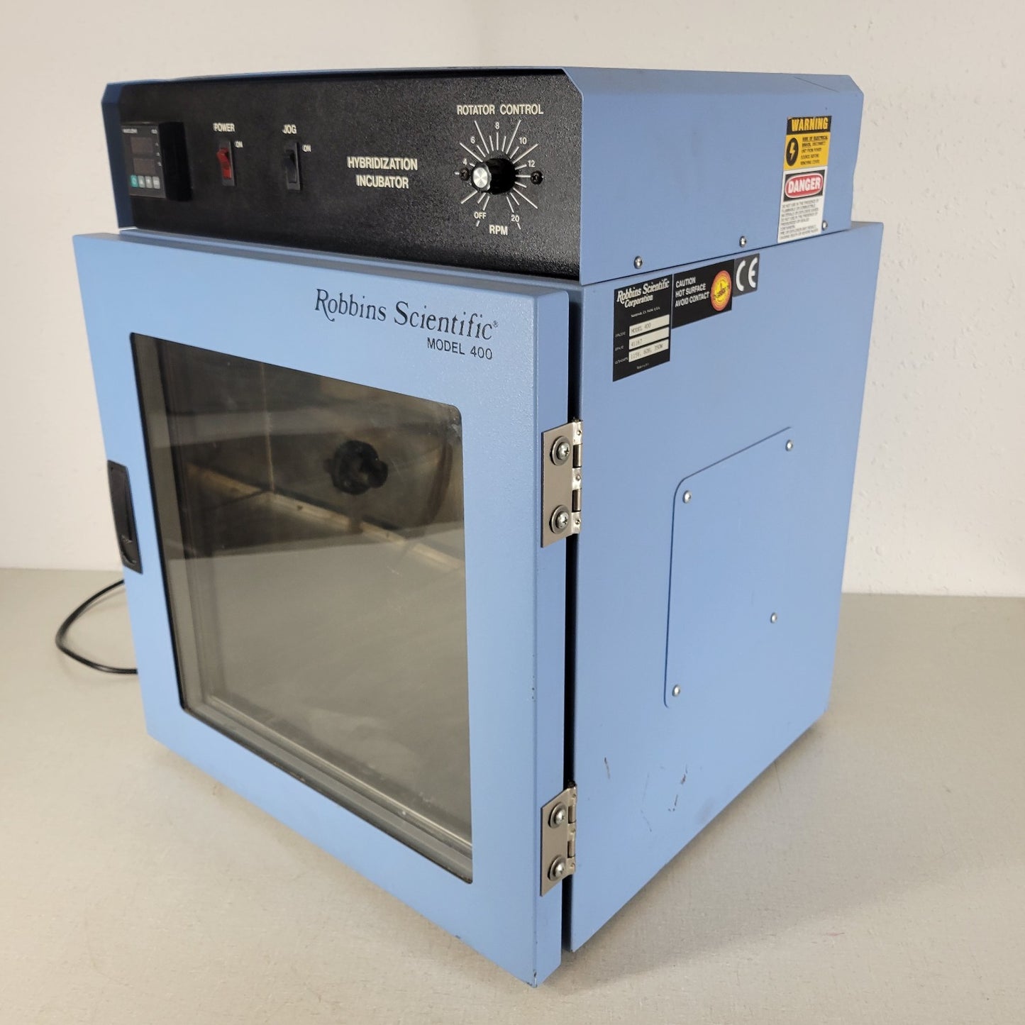 TESTED Robbins Scientific Model 400 Hybridization Oven Incubator w/ Rotator