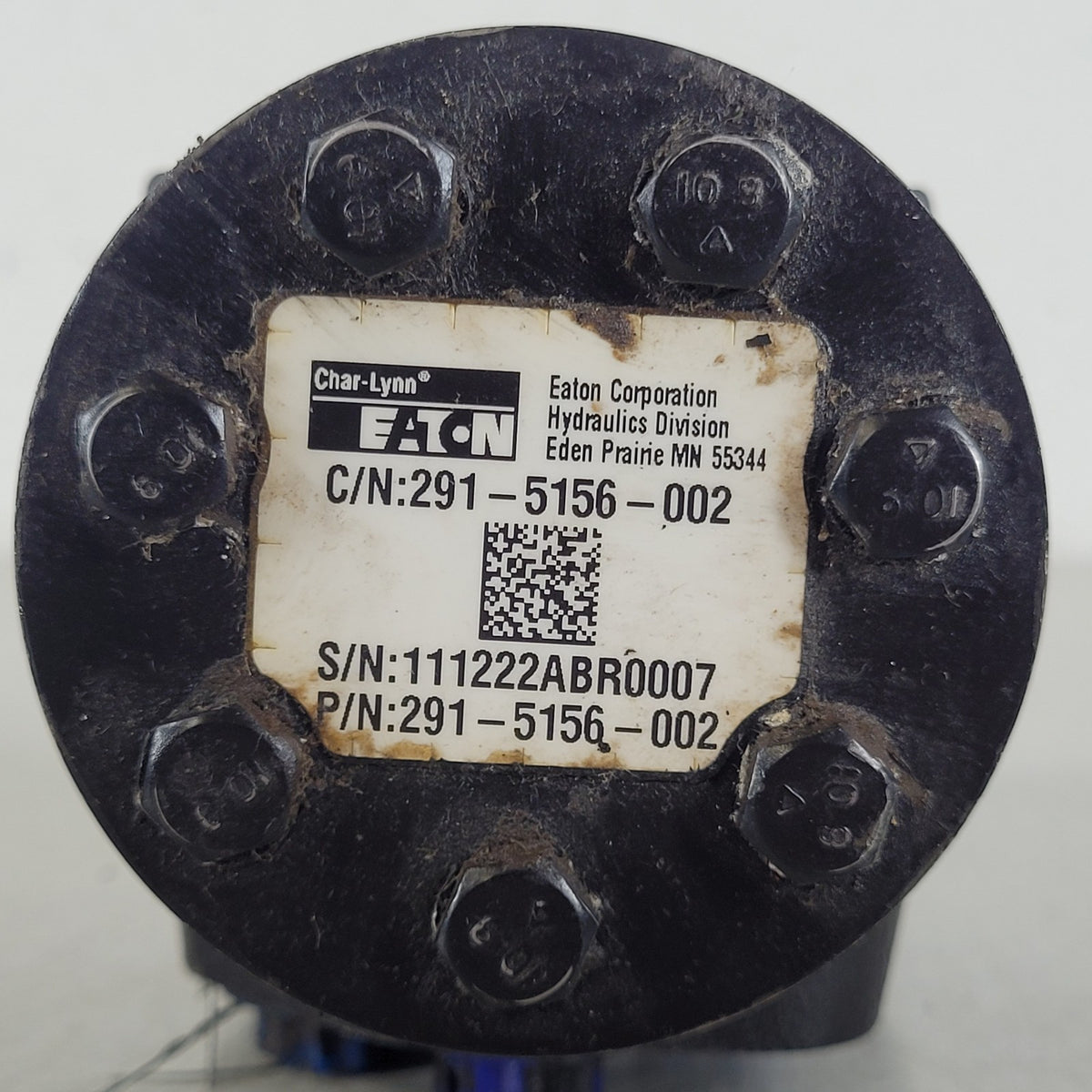 Eaton Char-Lynn 2915156002 Hydraulic Steering Control Unit Valve Untested