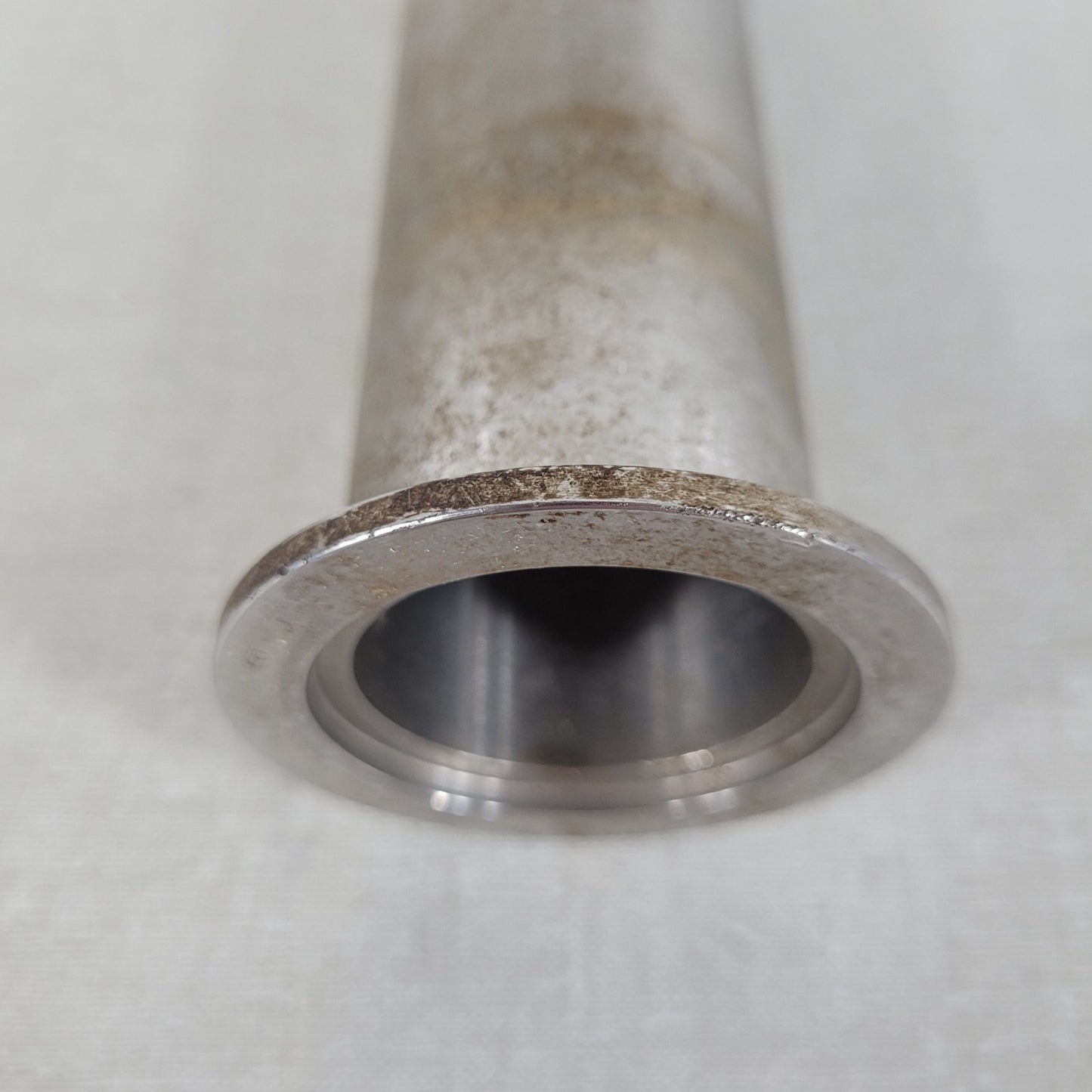 KF40 NW40 QF40 16.5" Full Nipple Straight Tube High Vacuum Stainless Steel