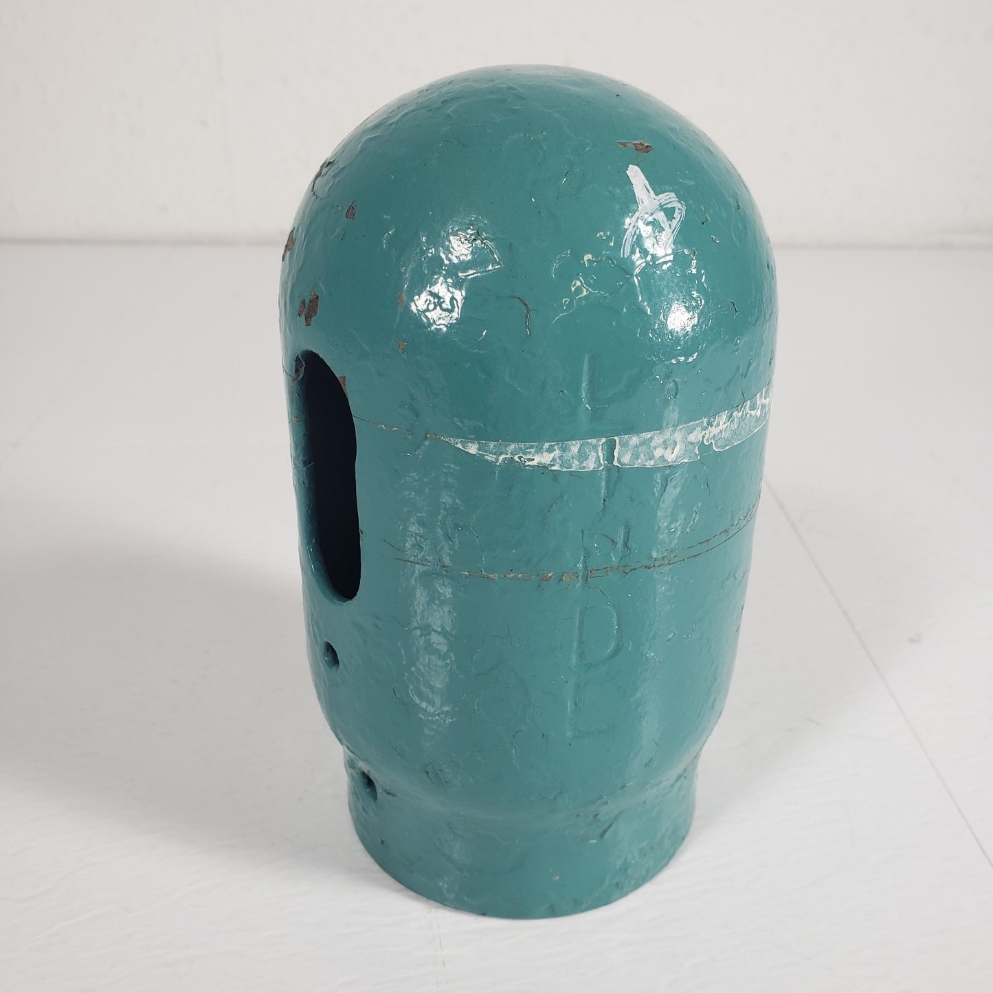 Vintage Linde Gas Cylinder Safety Cap Valve Protector Welding Tank Cover